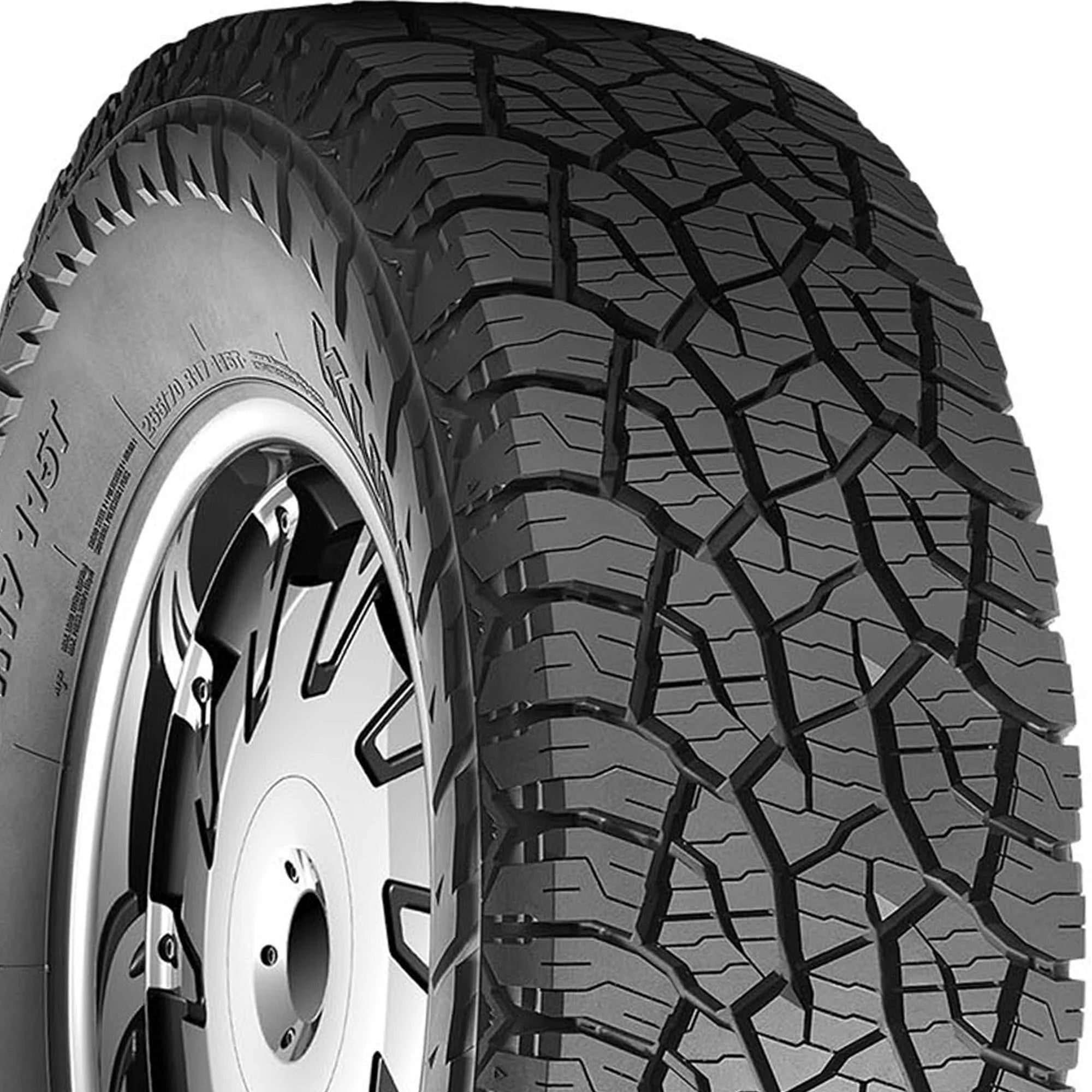 255/75R17 Kumho Road Venture AT52 115T BW All Terrain Tire - Gun Hill Tire House (WTW - WHOLESALE TIRES & WHEELS)