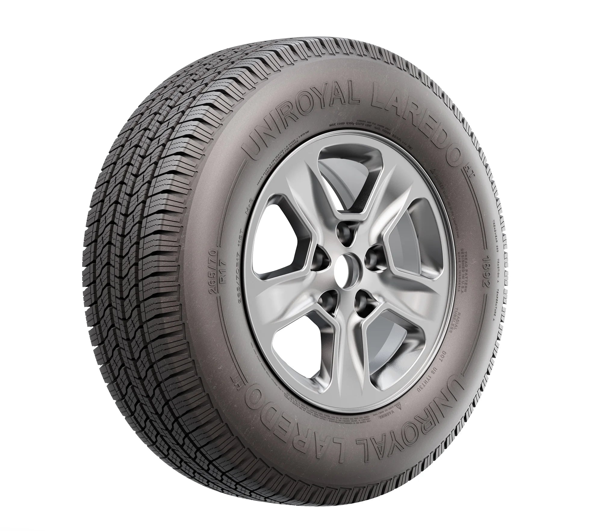 265/60R20/XL Uniroyal Laredo HT All - Season 115H Tire - Gun Hill Tire House (WTW - WHOLESALE TIRES & WHEELS)