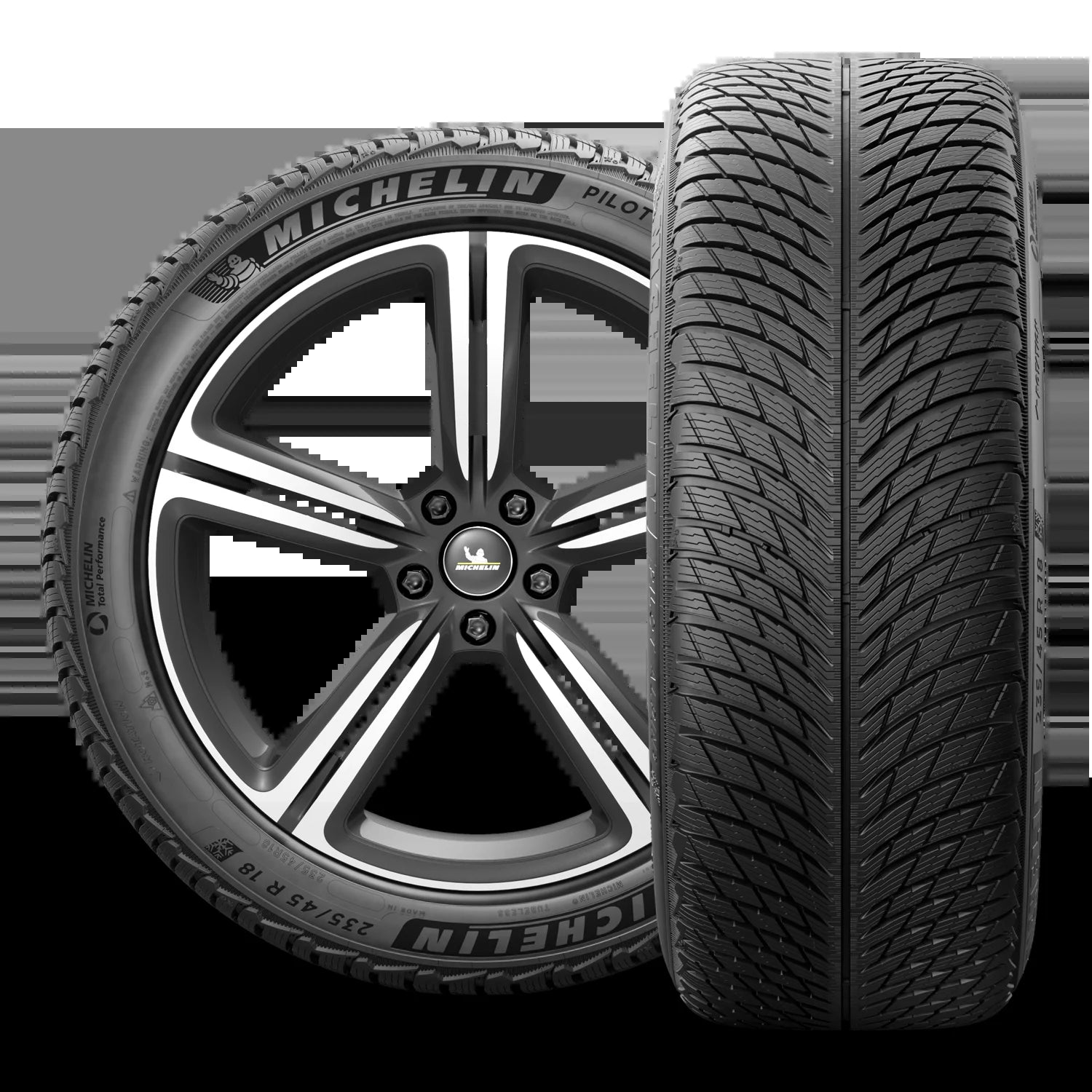 265/50R19 Michelin Pilot Alpin 5 PA5 SUV ZP RFT 110H XL - Gun Hill Tire House (WTW - WHOLESALE TIRES & WHEELS)
