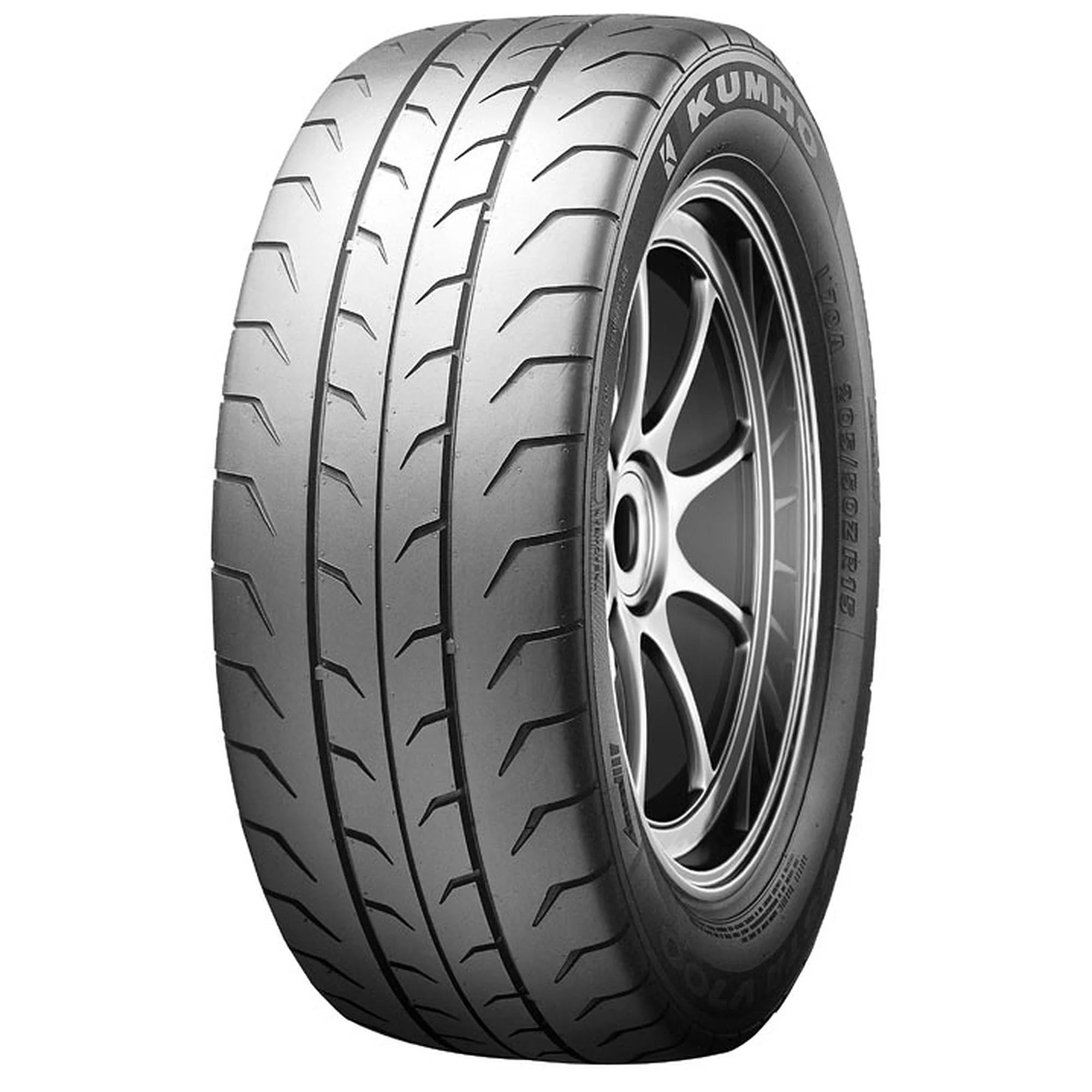 215/40ZR17 Kumho Ecsta V70A Summer 83W Passenger Tire - Gun Hill Tire House (WTW - WHOLESALE TIRES & WHEELS)