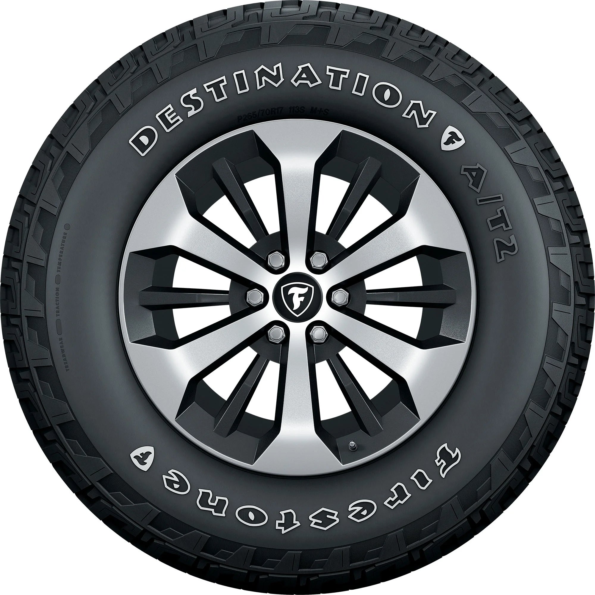 P275/65R18 Firestone Destination A/T2 All Terrain 114T Light Truck Tire - Gun Hill Tire House (WTW - WHOLESALE TIRES & WHEELS)