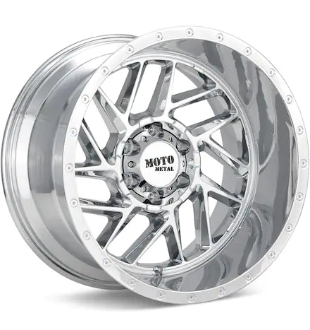 MOTO METAL MO985 BREAKOUT CHROME PLATED - Gun Hill Tire House (WTW - WHOLESALE TIRES & WHEELS)