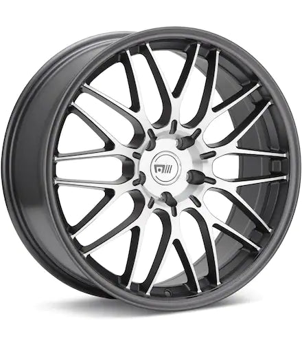 MOTEGI RACING MR153 CM10 SATIN BLACK PAINTED - Gun Hill Tire House (WTW - WHOLESALE TIRES & WHEELS)