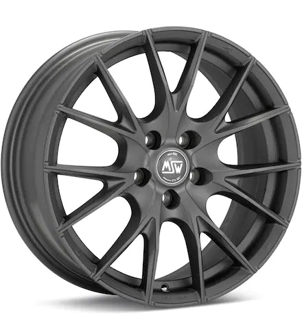 MSW TYPE 25 MACHINED W/MATTE GREY ACCENT - Gun Hill Tire House (WTW - WHOLESALE TIRES & WHEELS)
