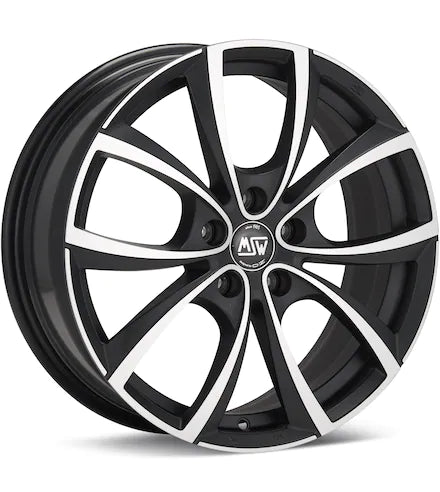 MSW TYPE 27 BLACK PAINTED - Gun Hill Tire House (WTW - WHOLESALE TIRES & WHEELS)