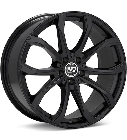 MSW TYPE 48 BLACK PAINTED - Gun Hill Tire House (WTW - WHOLESALE TIRES & WHEELS)