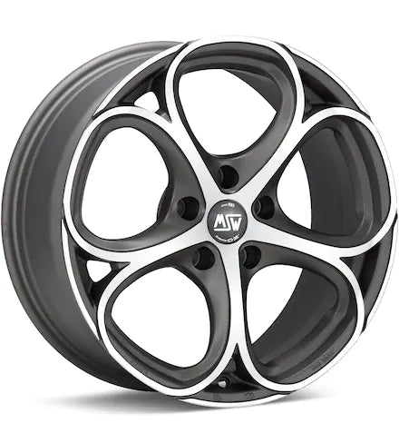 MSW TYPE 82 GUNMETAL PAINTED - Gun Hill Tire House (WTW - WHOLESALE TIRES & WHEELS)