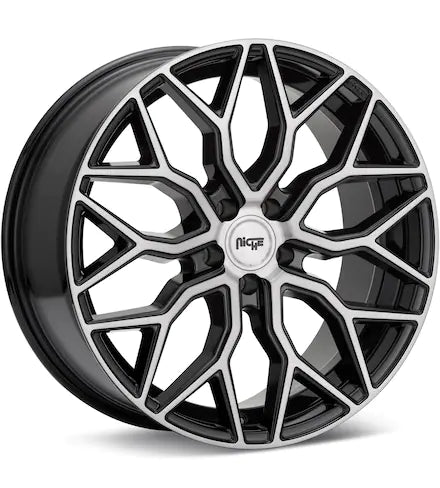 NICHE ROAD WHEELS MAZZANTI ANTHRACITE BRUSHED W/TINT - Gun Hill Tire House (WTW - WHOLESALE TIRES & WHEELS)