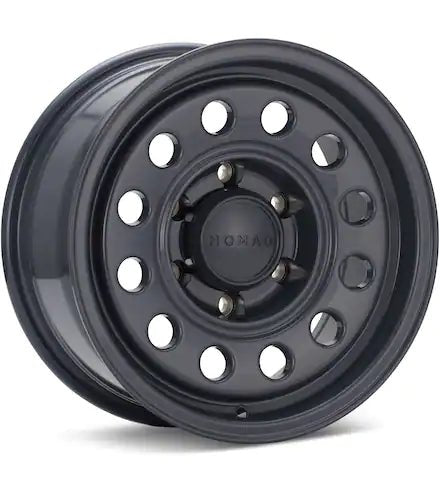 NOMAD CONVOY 15PT SATIN BLACK PAINTED - Gun Hill Tire House (WTW - WHOLESALE TIRES & WHEELS)