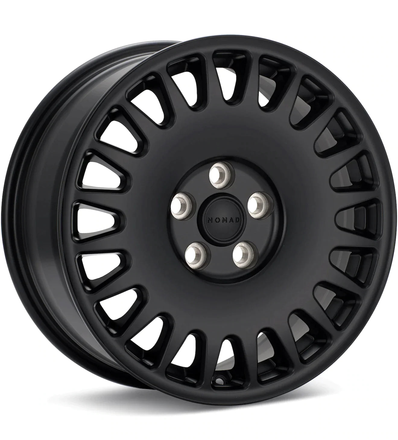 NOMAD SAHARA 18 SATIN BLACK PAINTED - Gun Hill Tire House (WTW - WHOLESALE TIRES & WHEELS)