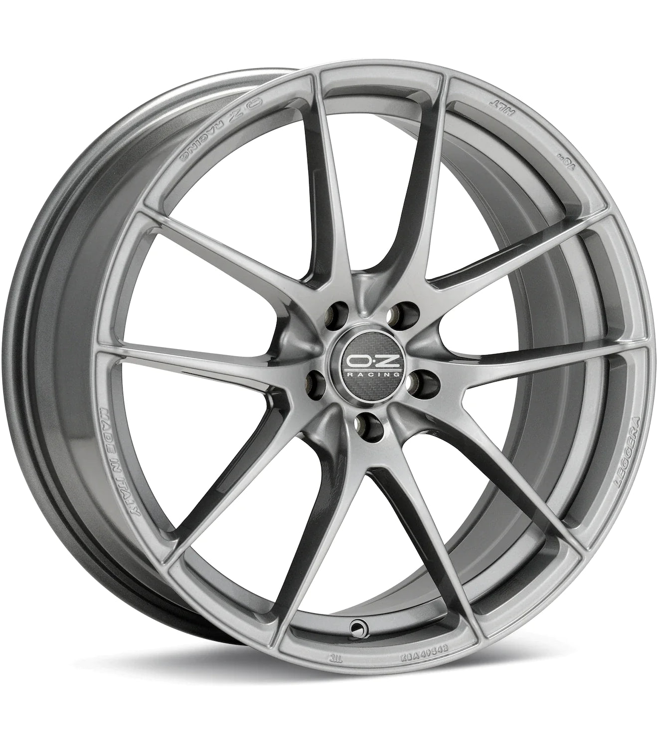 O.Z. LEGGERA HLT GLOSS BLACK PAINTED - Gun Hill Tire House (WTW - WHOLESALE TIRES & WHEELS)