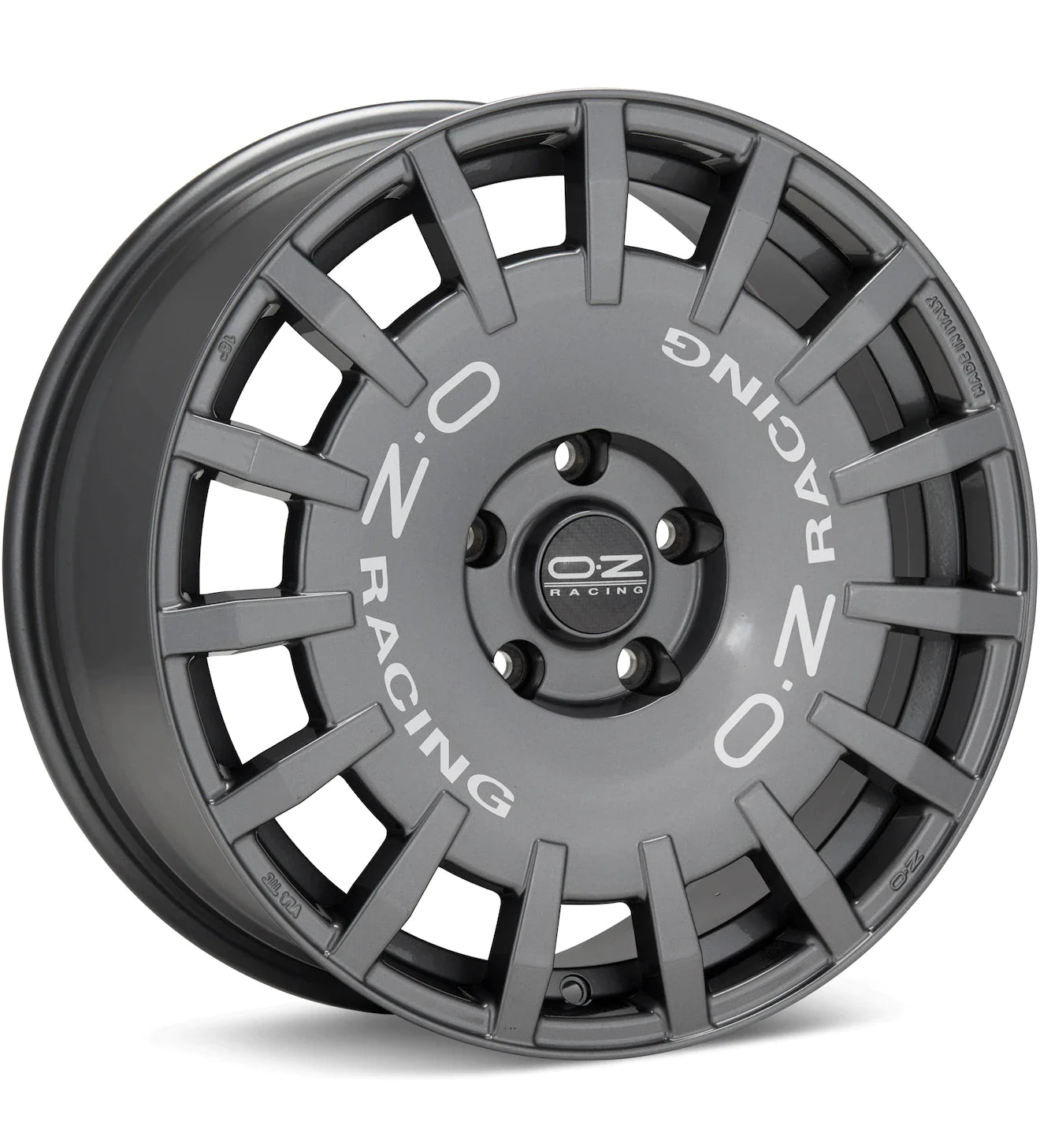 O.Z. RALLY RACING GLOSS BLACK PAINTED - Gun Hill Tire House (WTW - WHOLESALE TIRES & WHEELS)