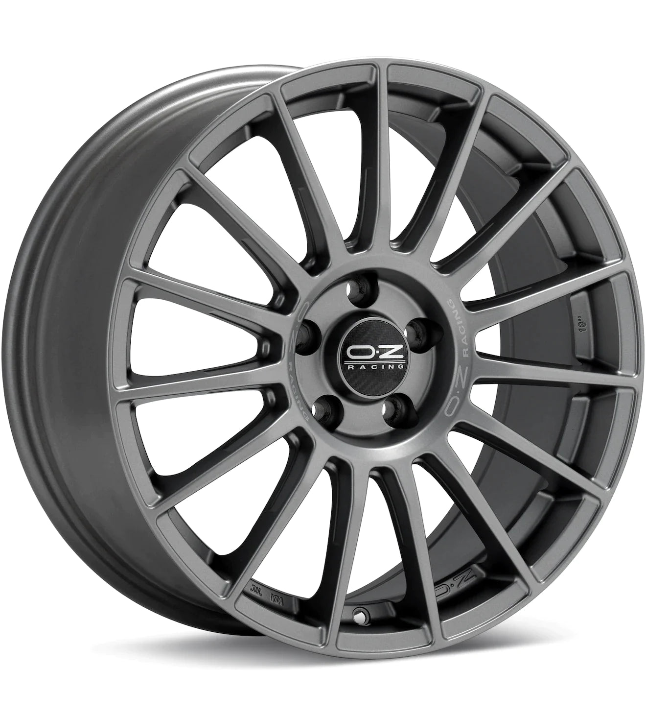 O.Z. SUPERTURISMO LM MATTE GRAPHITE SILVER - Gun Hill Tire House (WTW - WHOLESALE TIRES & WHEELS)