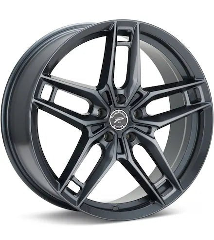 PLATINUM LOTUS MACHINED W/GLOSS BLACK ACCENT - Gun Hill Tire House (WTW - WHOLESALE TIRES & WHEELS)