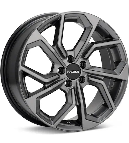 RADIUS WI23 MACHINED W/BLACK ACCENT - Gun Hill Tire House (WTW - WHOLESALE TIRES & WHEELS)