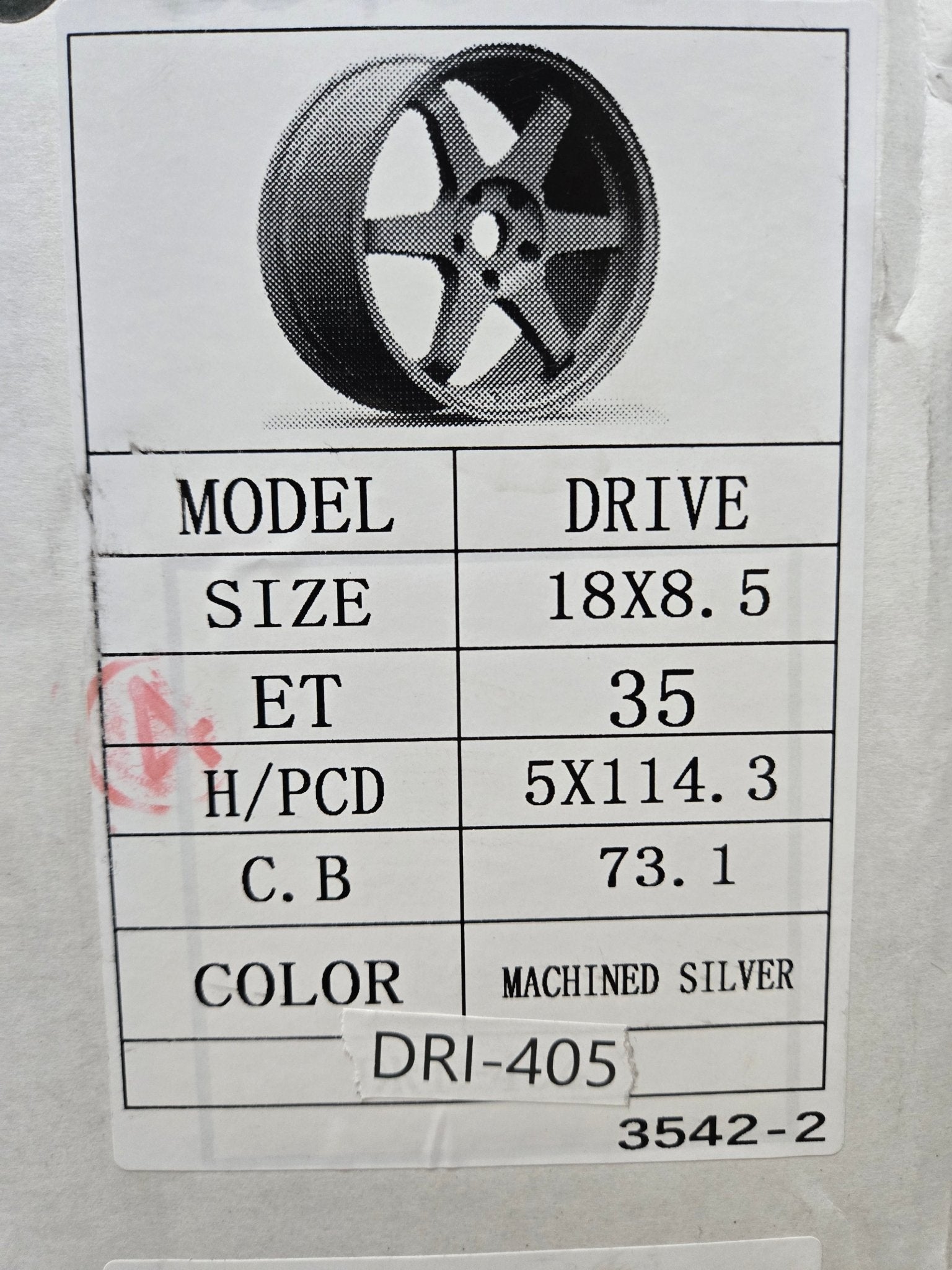 TRAKLITE DRIVE 18X8.5 5X114.3 MACHINED FACE SILVER MACHINED LIP - Gun Hill Tire House (WTW - WHOLESALE TIRES & WHEELS)