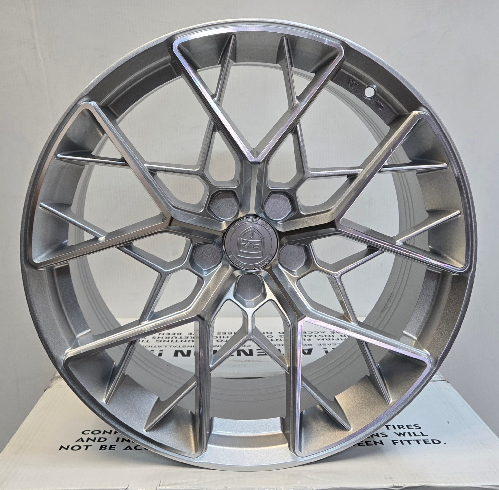 GWG NS2 19x8.5 BLANK SILVER - Gun Hill Tire House (WTW - WHOLESALE TIRES & WHEELS)