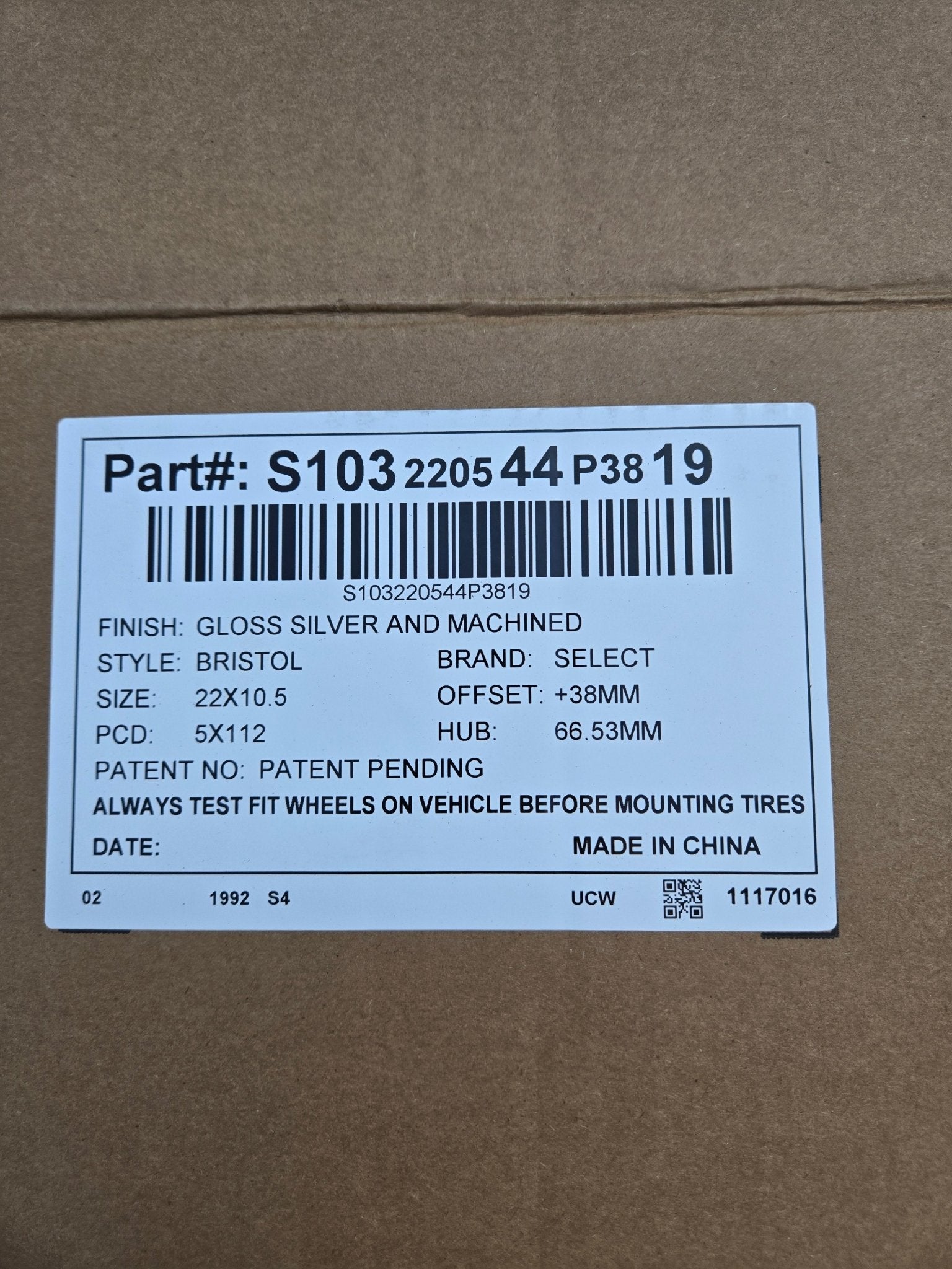 ARENA BRISTOL 22x10.5 5x112 GLOSS SILVER MACHINED - Gun Hill Tire House (WTW - WHOLESALE TIRES & WHEELS)