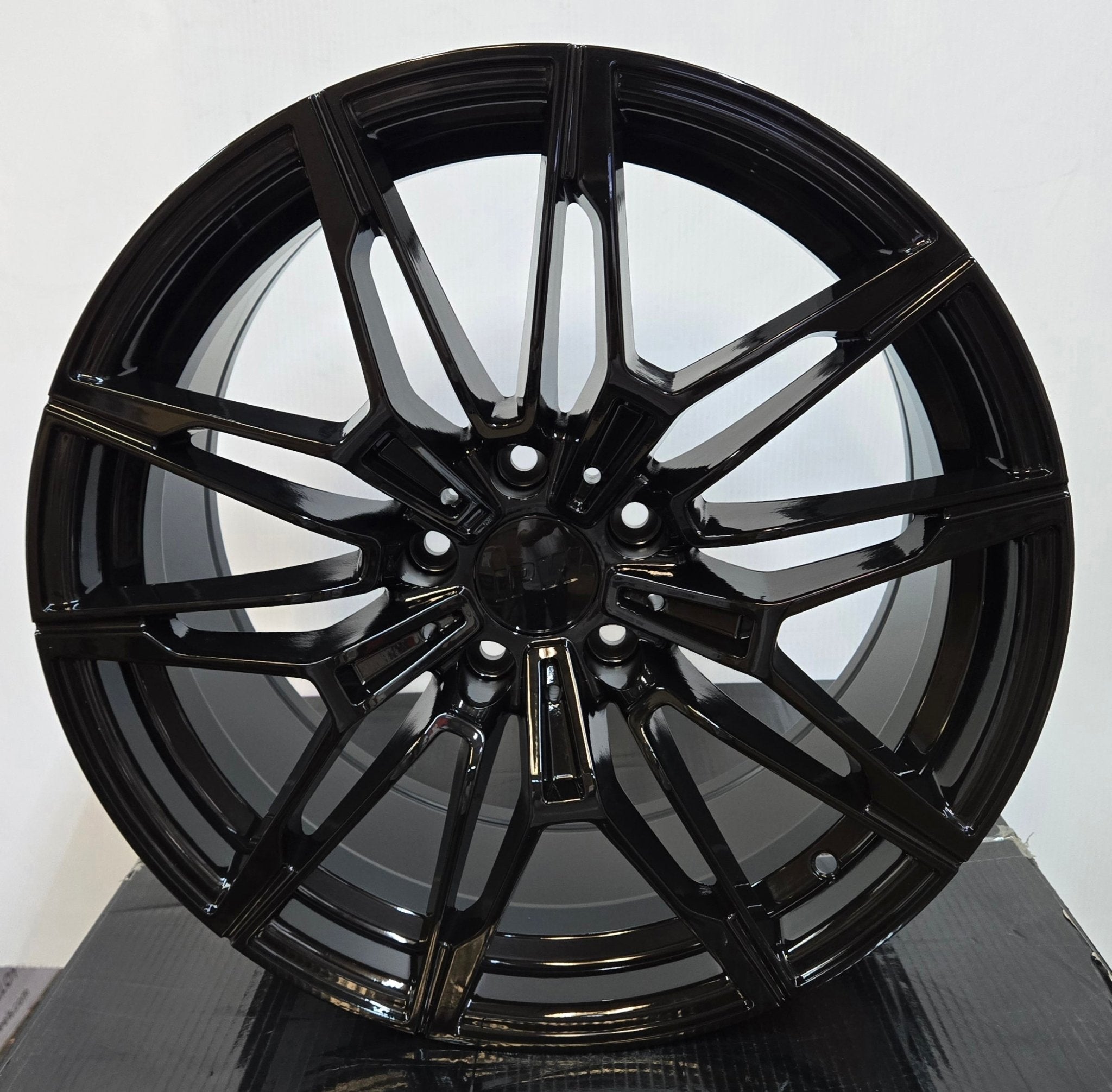 W714 19X9.0 5X120 GLOSS BLACK - Gun Hill Tire House (WTW - WHOLESALE TIRES & WHEELS)