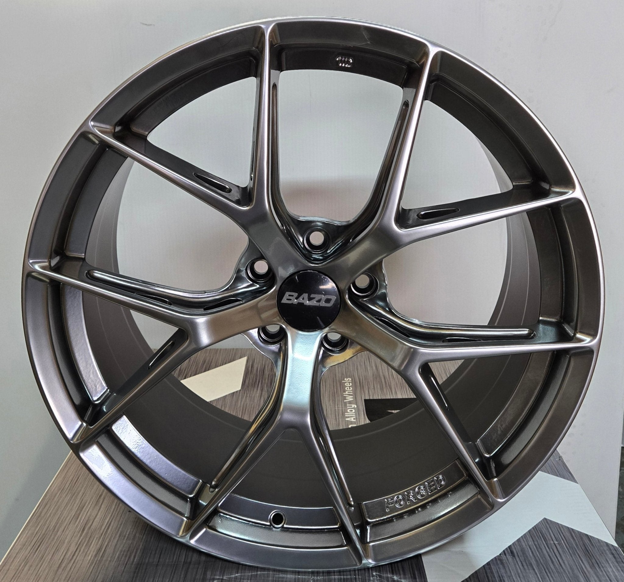 OE - 5423 FI - R 20x10 5x112 / 5x114.3 FULL HYPER BLACK - Gun Hill Tire House (WTW - WHOLESALE TIRES & WHEELS)