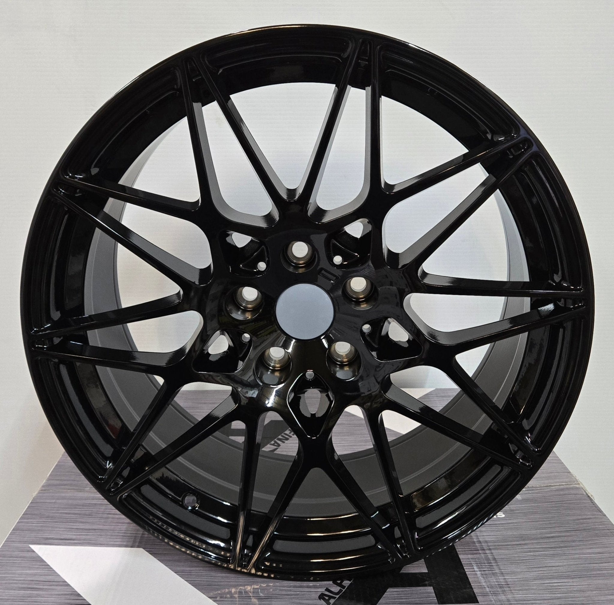 H3184F 666M STYLE 18X8.0 5X120 GLOSS BLACK - Gun Hill Tire House (WTW - WHOLESALE TIRES & WHEELS)