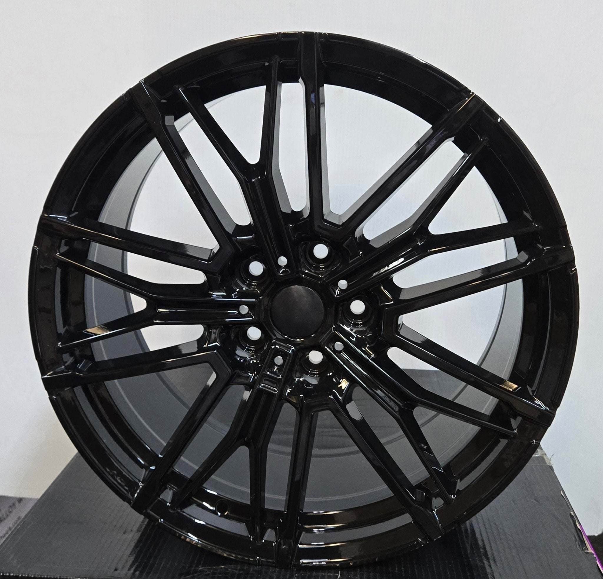 W749 YZ8060 22X10.5 5X112 GLOSS BLACK - Gun Hill Tire House (WTW - WHOLESALE TIRES & WHEELS)