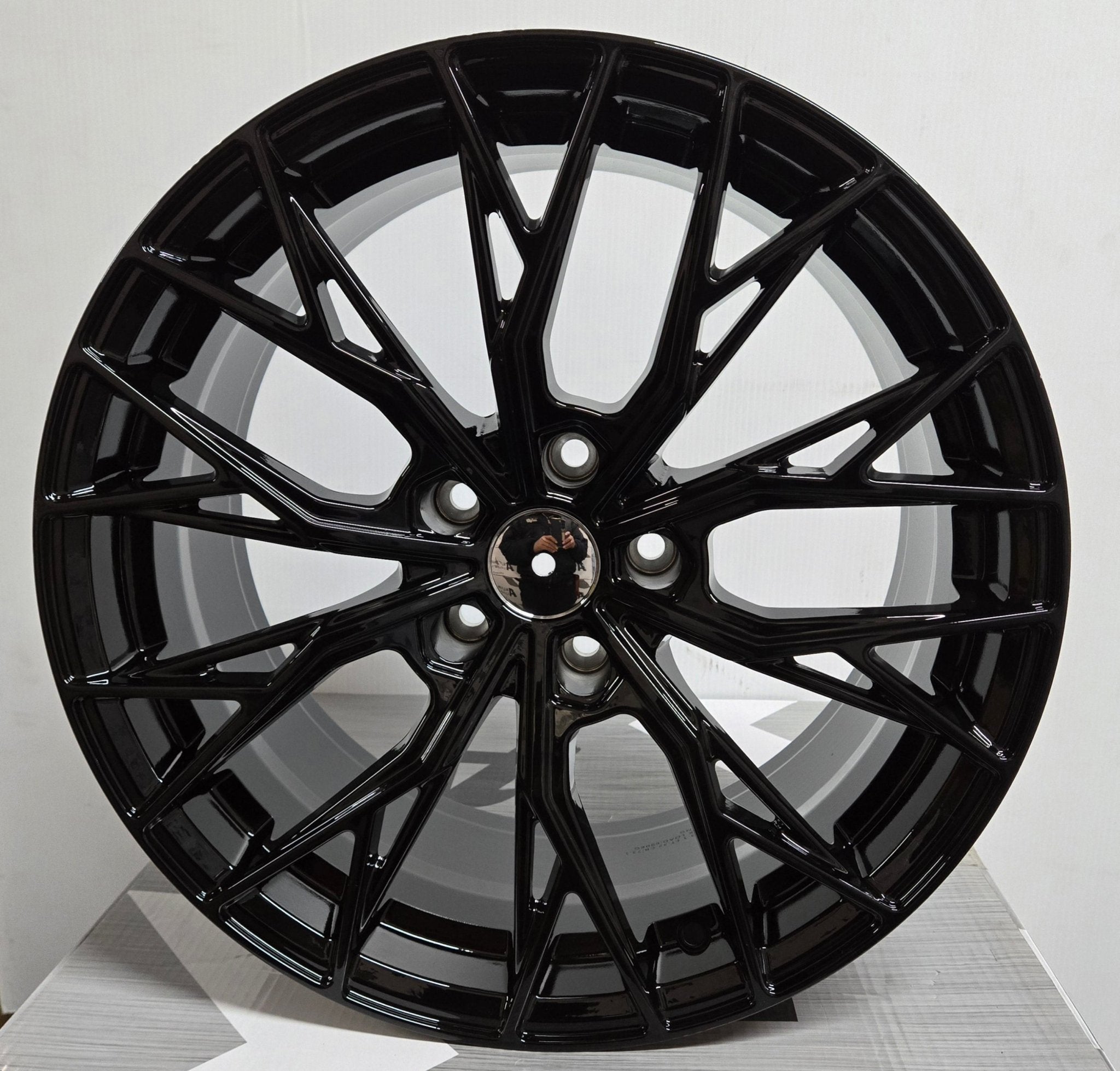 PEGASUS FF126 18x8.5 5x112 / 5x114.3 GLOSS BLACK - Gun Hill Tire House (WTW - WHOLESALE TIRES & WHEELS)