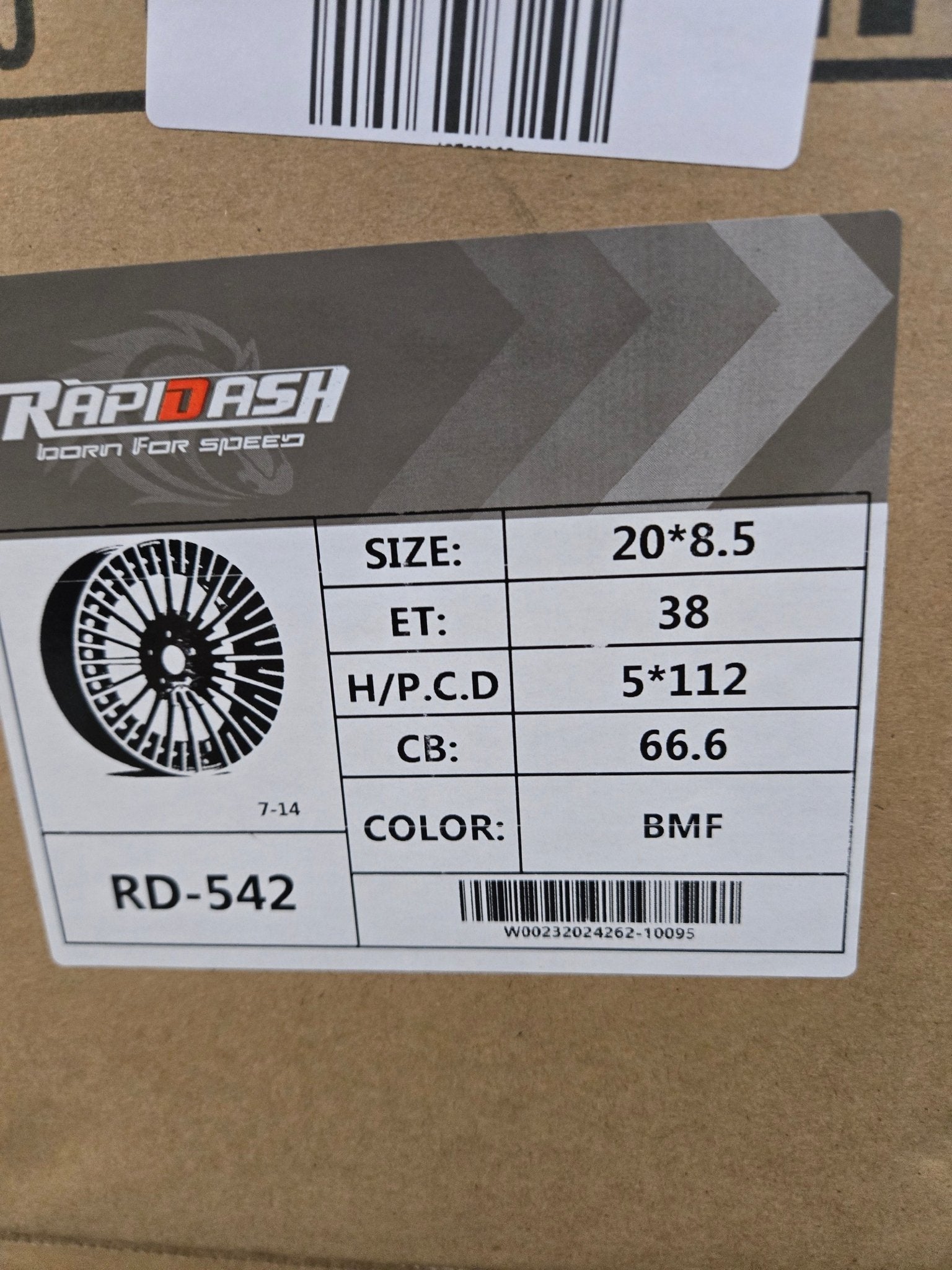 OE - FF542 20X8.5 5X112 PIANO BLACK MACHINED FACE - Gun Hill Tire House (WTW - WHOLESALE TIRES & WHEELS)