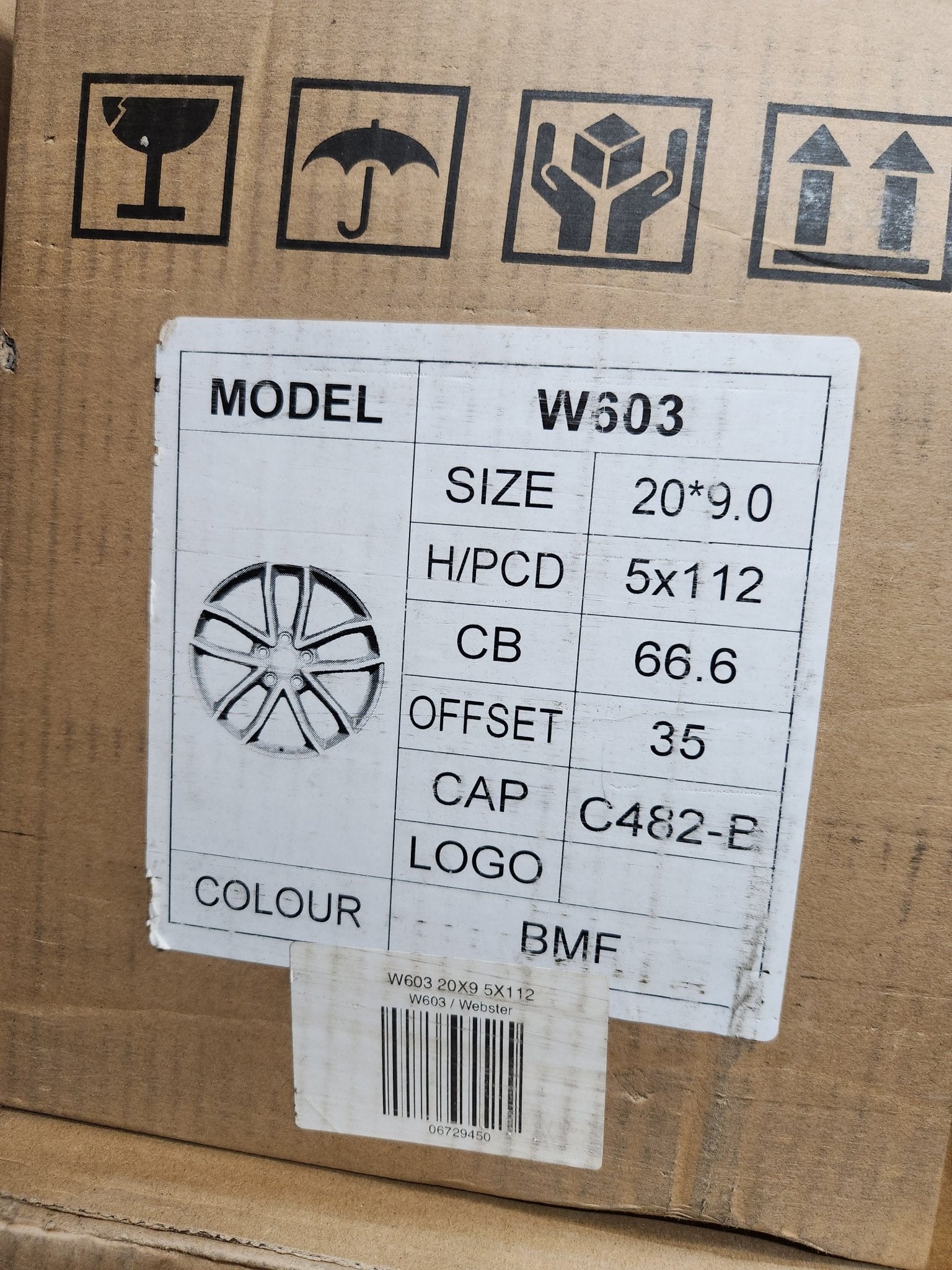 WHEELS W603 20X9 5X112 - Gun Hill Tire House (WTW - WHOLESALE TIRES & WHEELS)