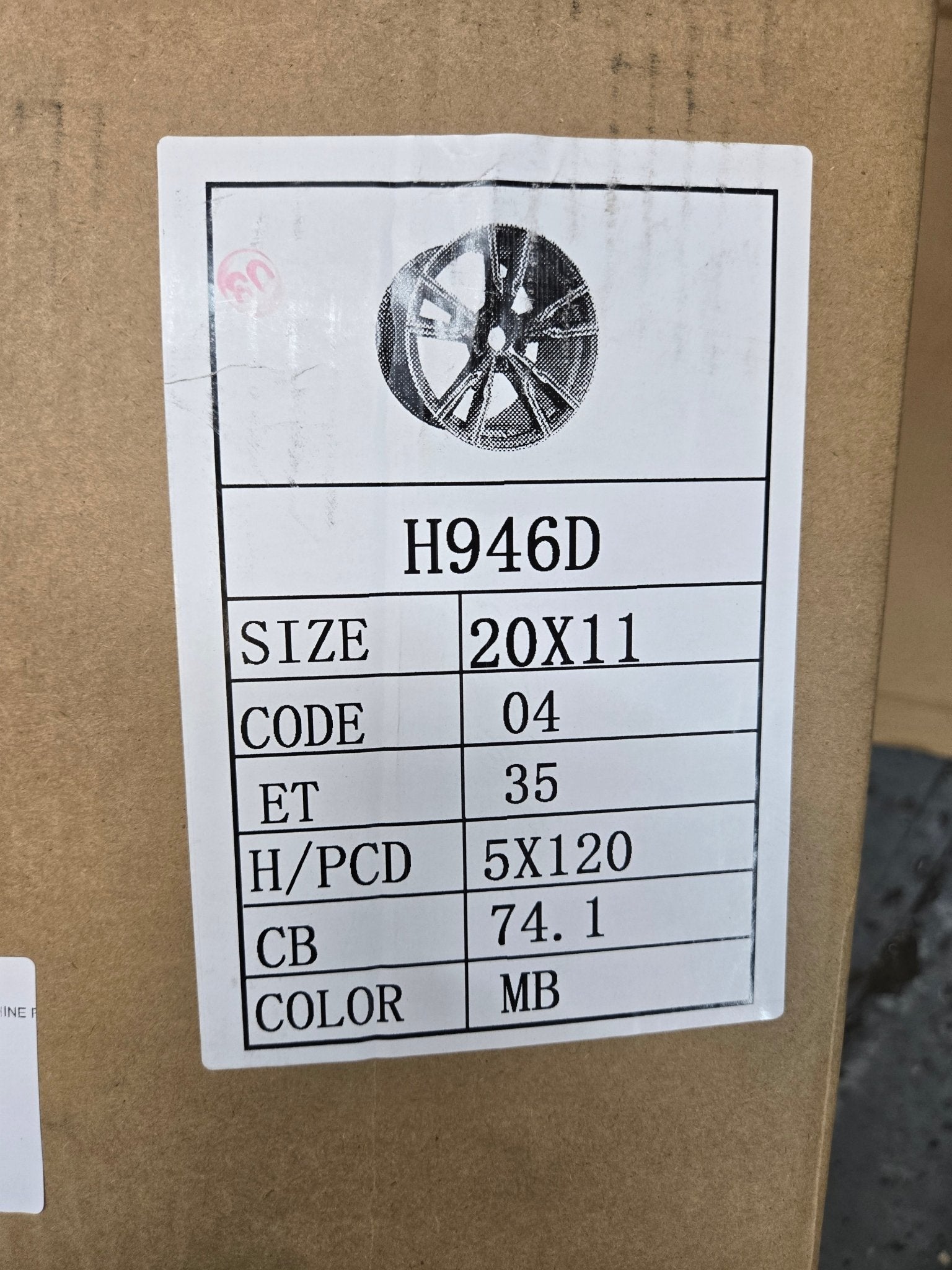 H945 747M STYLE 20x11 5x120 GLOSS BLACK MACHINE FACE - Gun Hill Tire House (WTW - WHOLESALE TIRES & WHEELS)