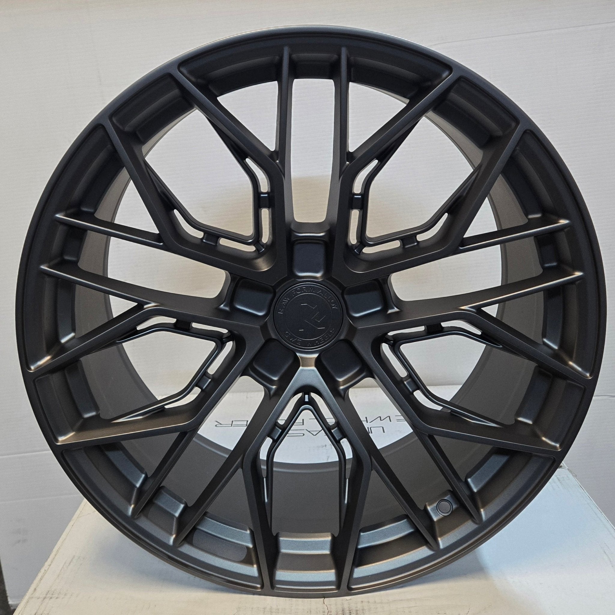 GWG RF1 20X9.0 BLANK MATT GUN METAL - Gun Hill Tire House (WTW - WHOLESALE TIRES & WHEELS)