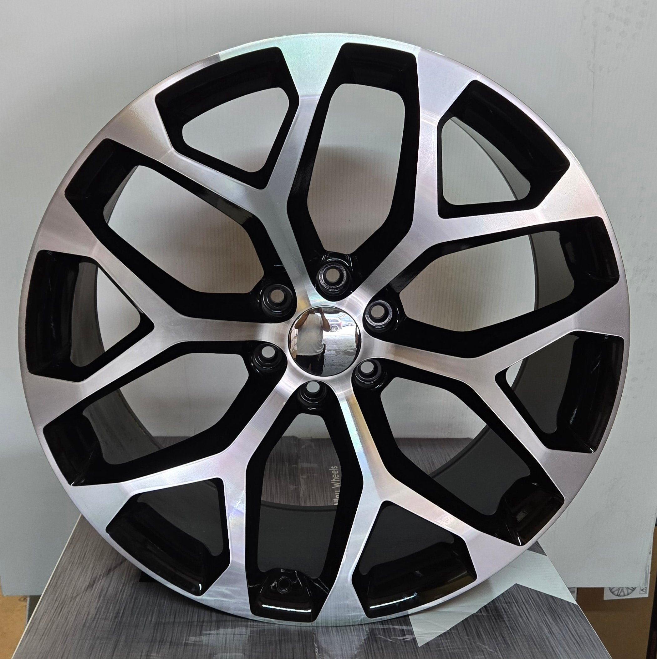 REP 348 24X10 6X139.7 BLACK MACHINED FACE - Gun Hill Tire House (WTW - WHOLESALE TIRES & WHEELS)