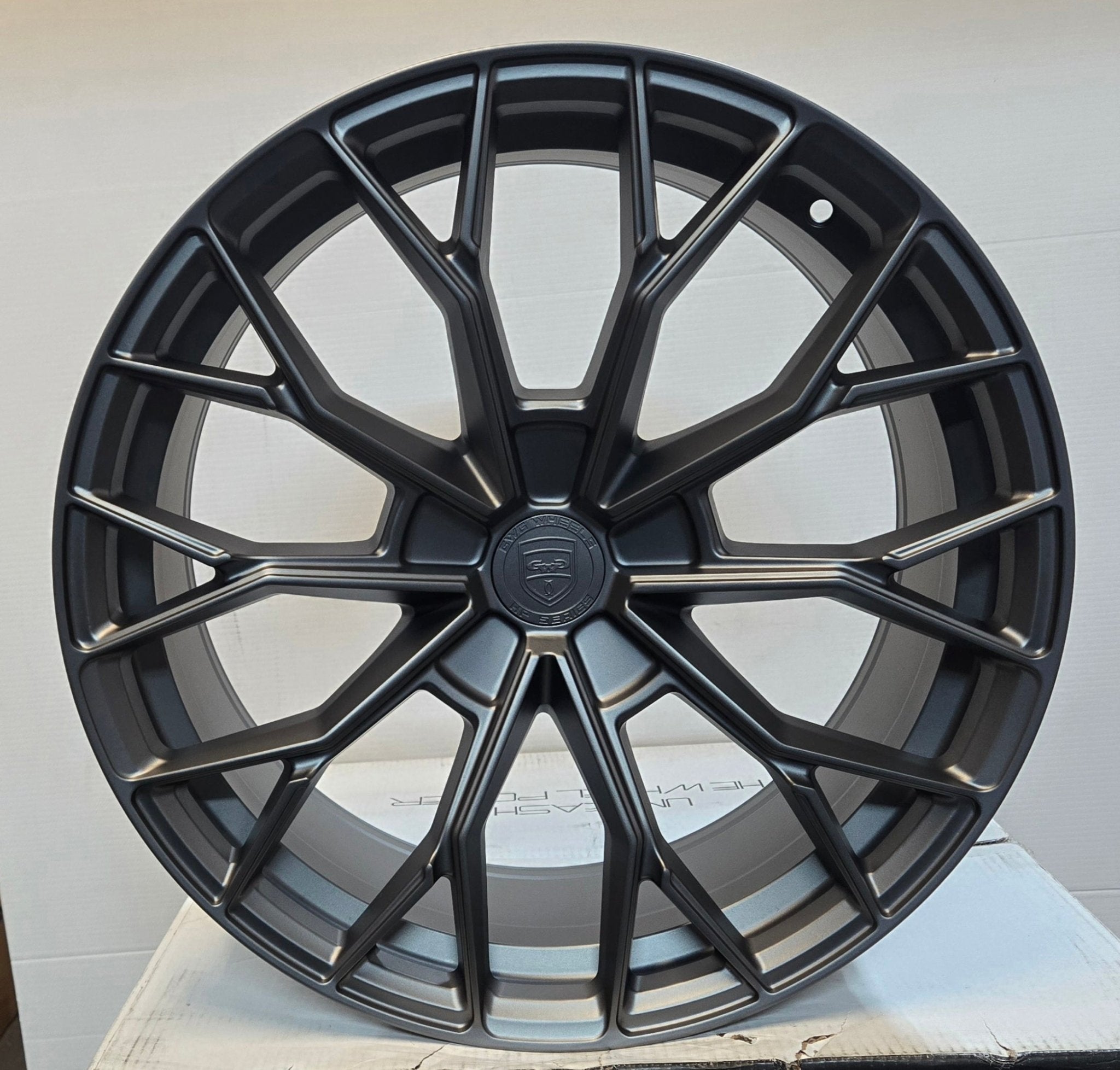 GWG HP3 20X9.0 BLANK MATT GUNMETAL - Gun Hill Tire House (WTW - WHOLESALE TIRES & WHEELS)