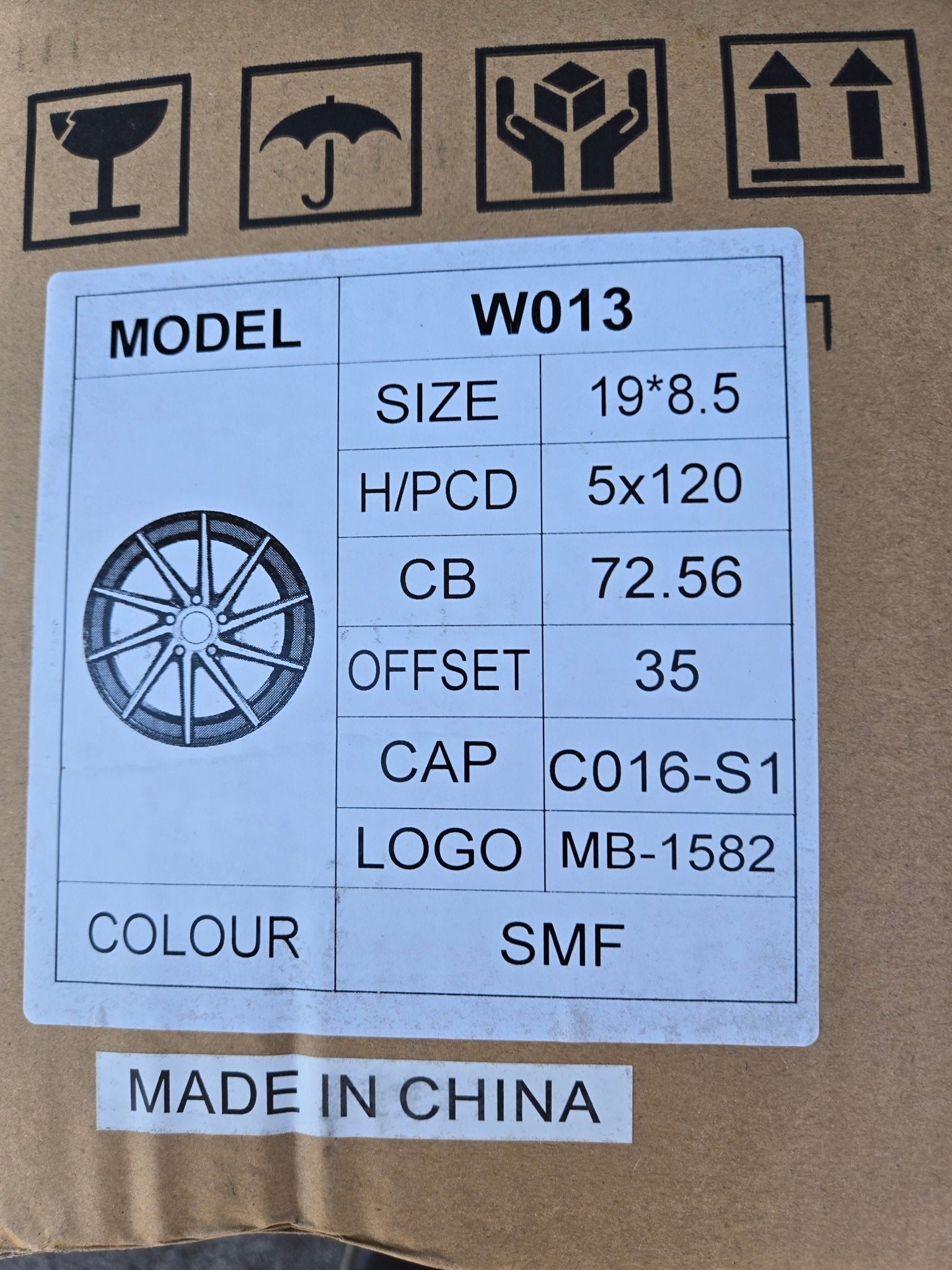 W013 19x8.5 5x120 SILVER MACHINED FACE - Gun Hill Tire House (WTW - WHOLESALE TIRES & WHEELS)