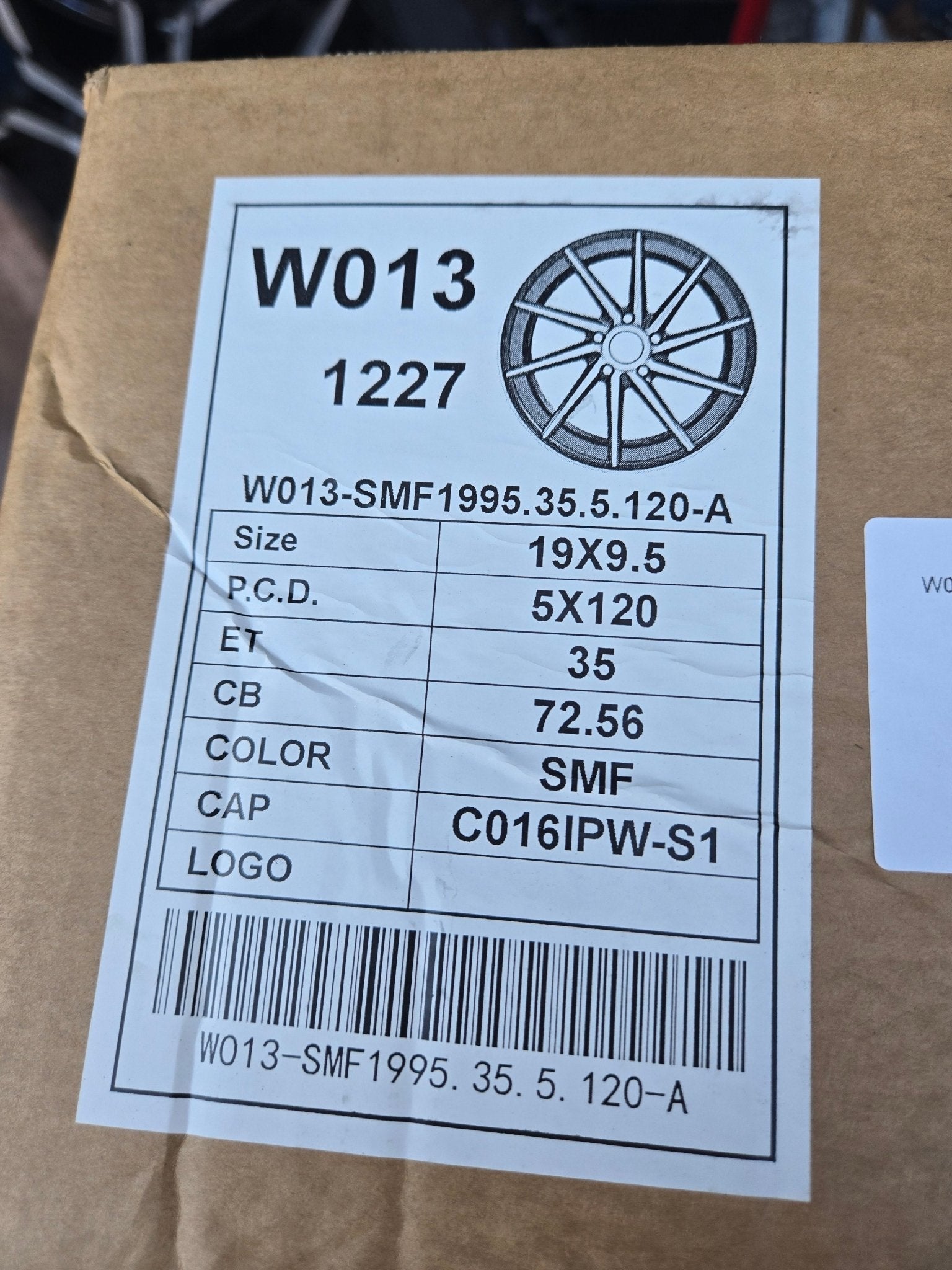 W013 19x9.5 5x120 SILVER MACHINED FACE - Gun Hill Tire House (WTW - WHOLESALE TIRES & WHEELS)