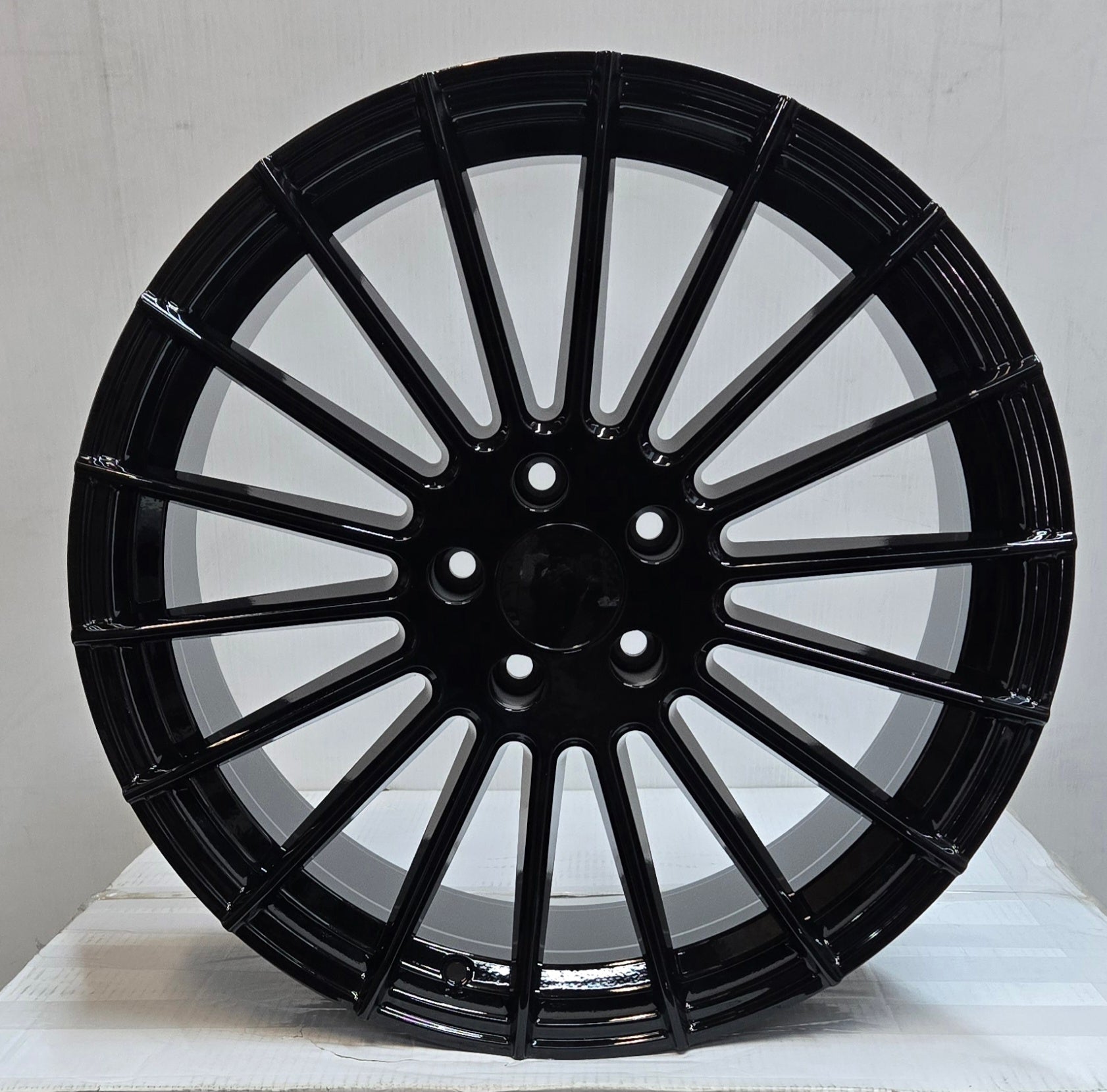 PEGASUS FF - 08 19X8.5 5X112 5X114.3 PIANO BLACK - Gun Hill Tire House (WTW - WHOLESALE TIRES & WHEELS)