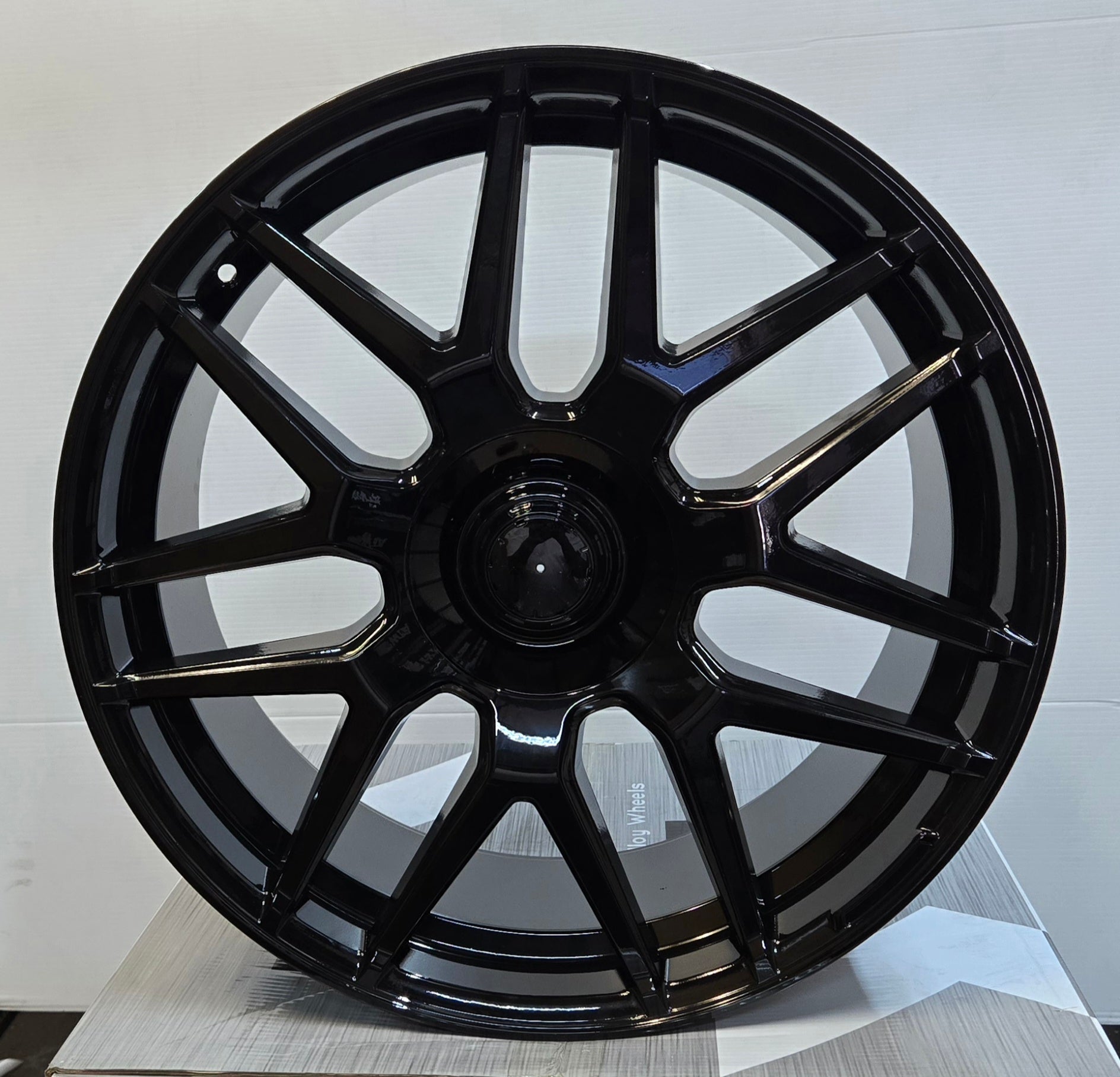 W840 22X10 5X112 GLOSS BLACK - Gun Hill Tire House (WTW - WHOLESALE TIRES & WHEELS)