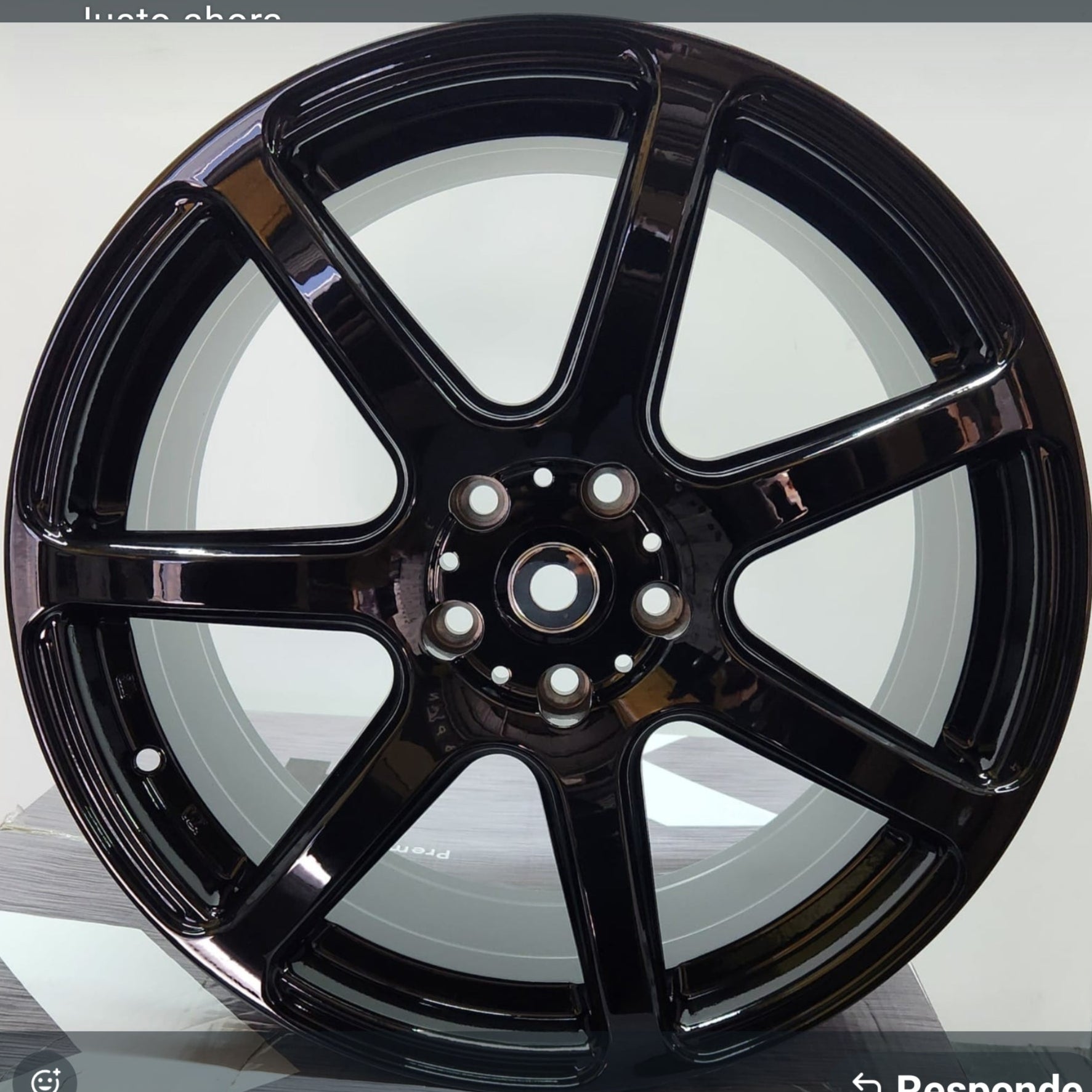 OE - EMOTION 7035 19x9.5 5x114.3 GLOSS BLACK - Gun Hill Tire House (WTW - WHOLESALE TIRES & WHEELS)