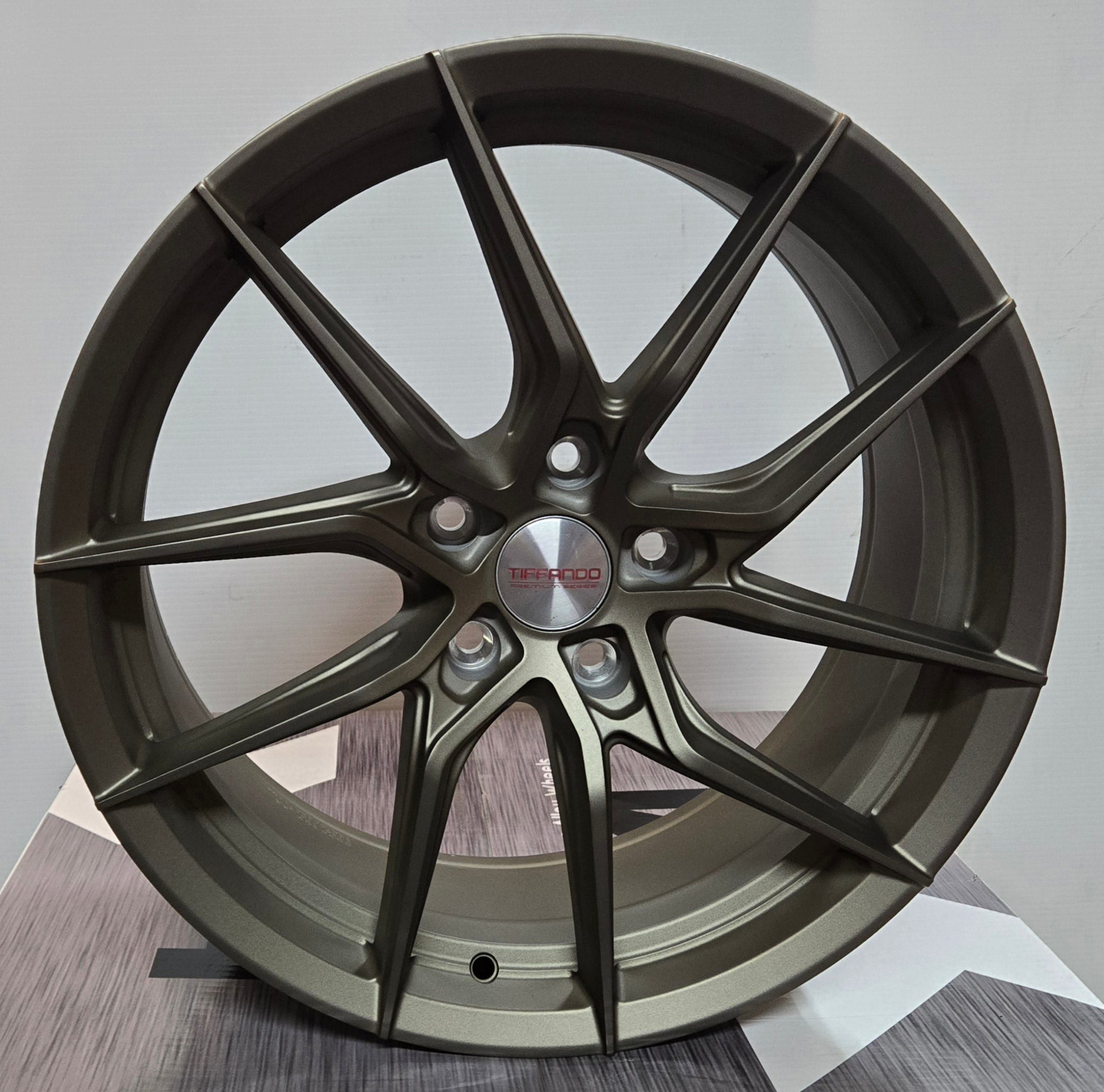 Tiffando VS1057 18X8 5X4.5 MATTE BRONZE - Gun Hill Tire House (WTW - WHOLESALE TIRES & WHEELS)