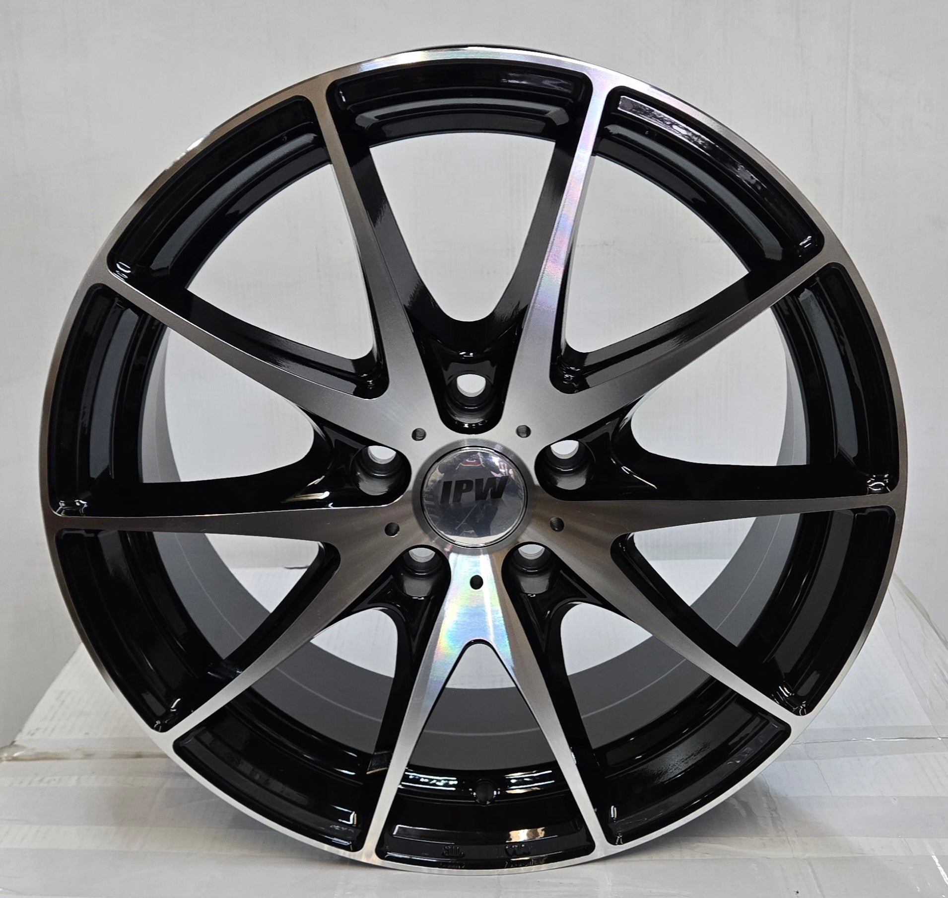 W1003 17X7.5 5X114.3 GLOSS BLACK - Gun Hill Tire House (WTW - WHOLESALE TIRES & WHEELS)