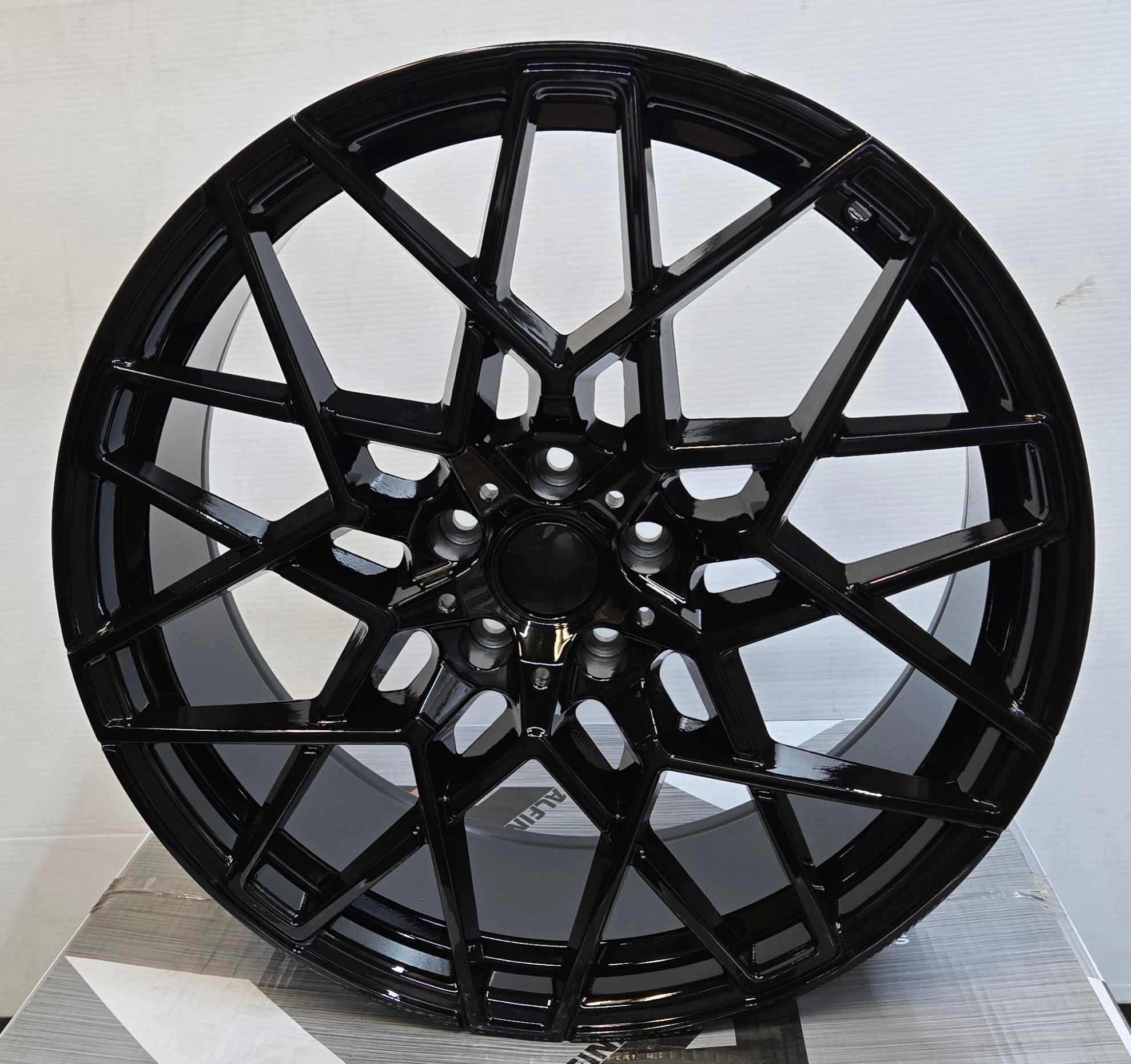 OE - 0213 813M STYLE 20x9 5x112 GLOSS BLACK - Gun Hill Tire House (WTW - WHOLESALE TIRES & WHEELS)