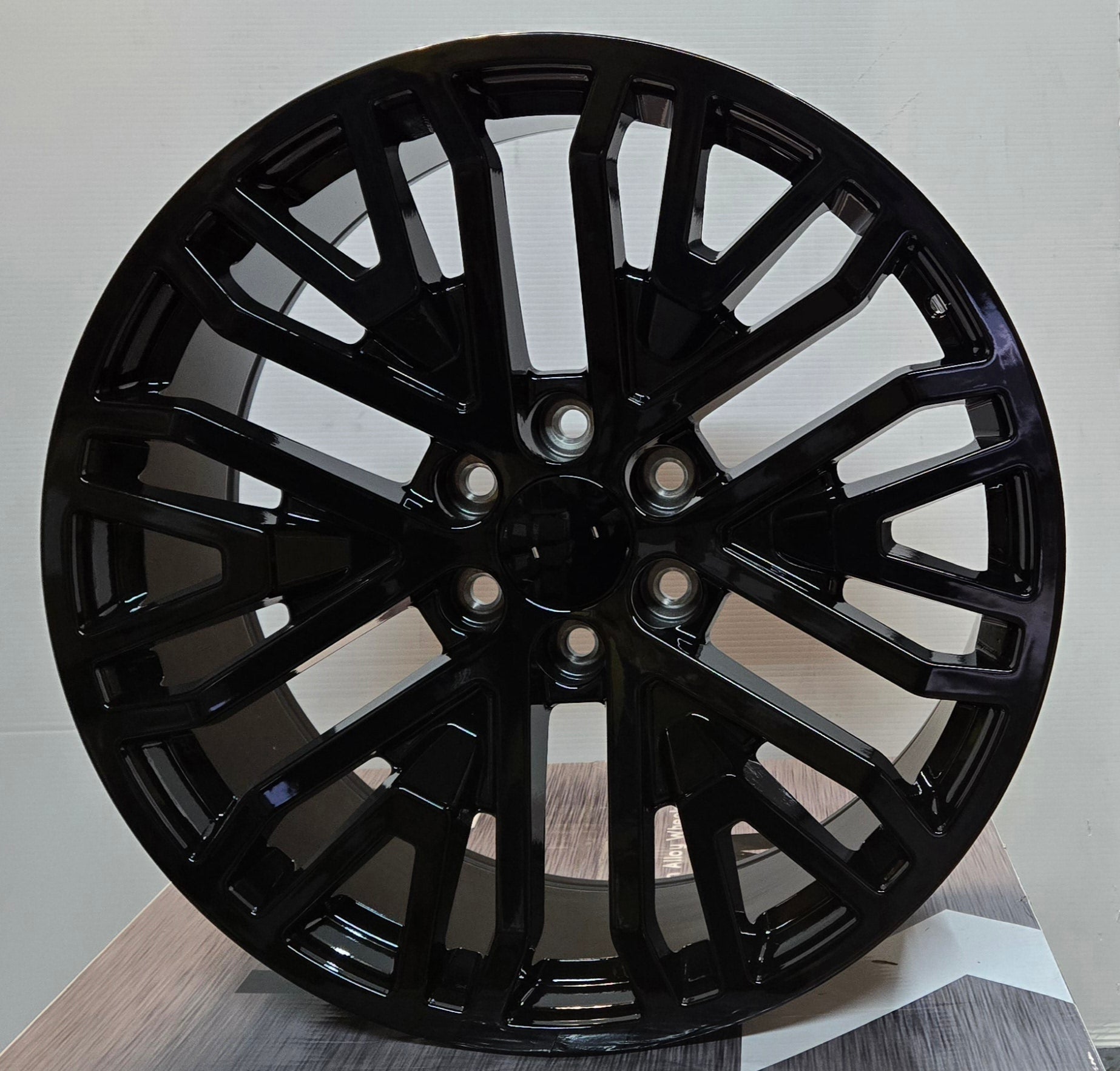 OE - 0317 GMC DENALI 22x9.0 6x139.7 GLOSS BLACK - Gun Hill Tire House (WTW - WHOLESALE TIRES & WHEELS)