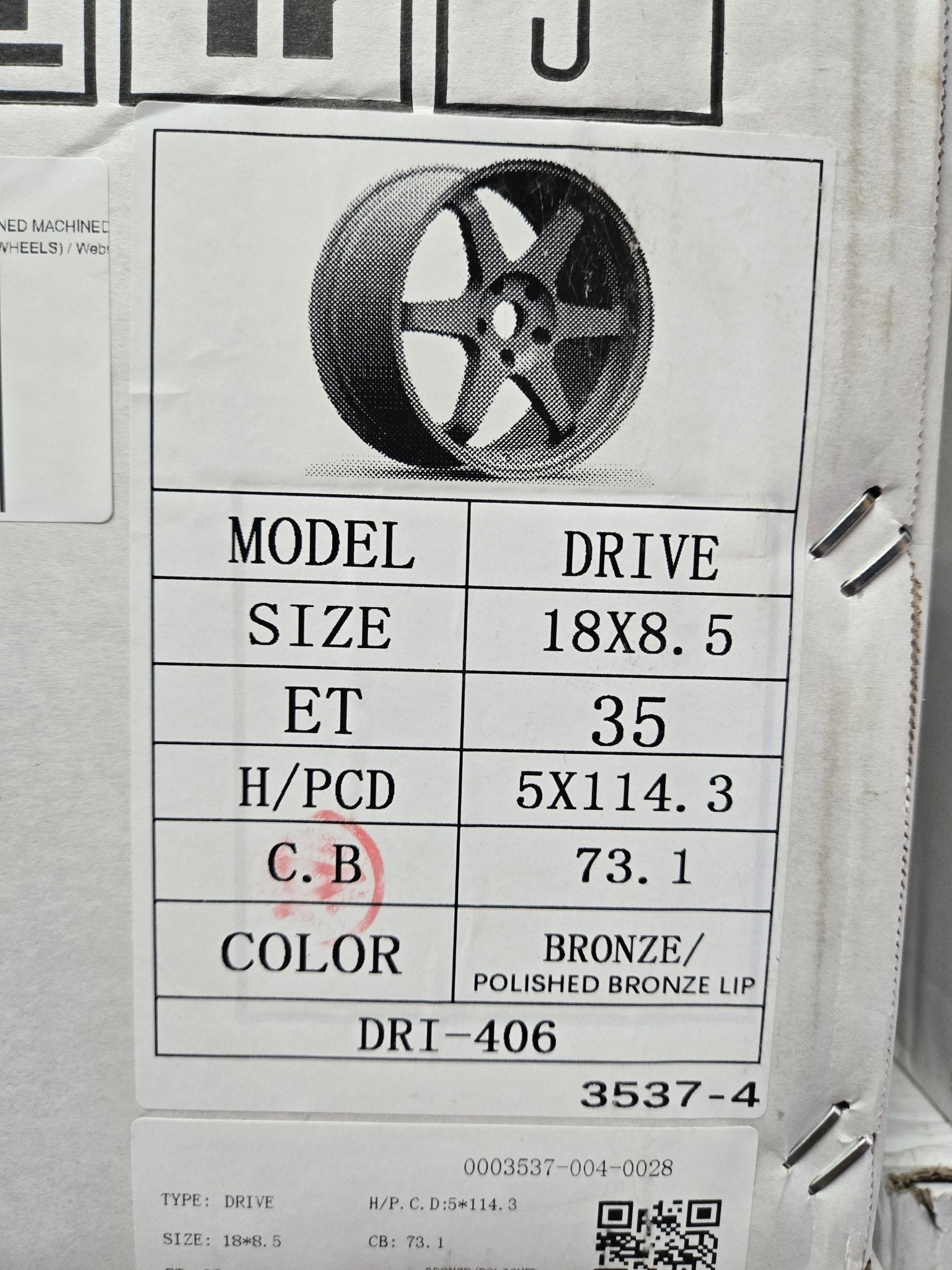 TRAKLITE DRIVE 18X8.5 5X114.3 BRONZE MACHINED MACHINED LIP - Gun Hill Tire House (WTW - WHOLESALE TIRES & WHEELS)