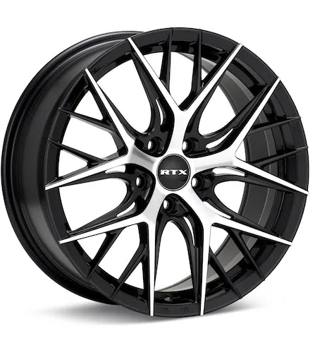 RTX WHEELS VALKYRIE MACHINED W/GUNMETAL ACCENT - Gun Hill Tire House (WTW - WHOLESALE TIRES & WHEELS)