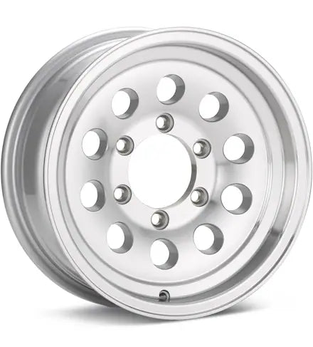 SENDEL TOWABLE S20T SILVER MACHINED W/CLEARCOAT - Gun Hill Tire House (WTW - WHOLESALE TIRES & WHEELS)