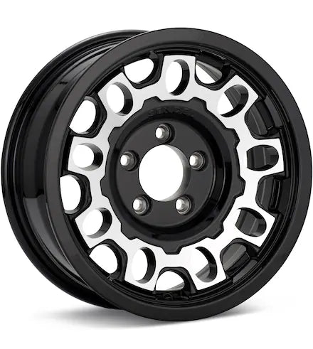 SENDEL TOWABLE T17 MACHINED W/BLACK ACCENT - Gun Hill Tire House (WTW - WHOLESALE TIRES & WHEELS)