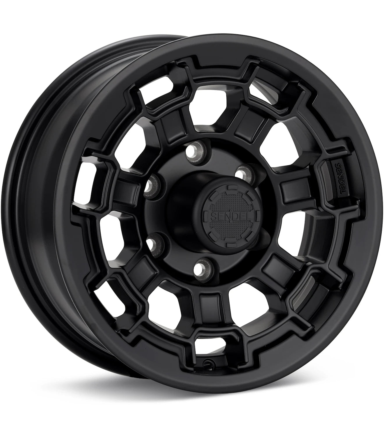 SENDEL TOWABLE T18 BLACK PAINTED - Gun Hill Tire House (WTW - WHOLESALE TIRES & WHEELS)