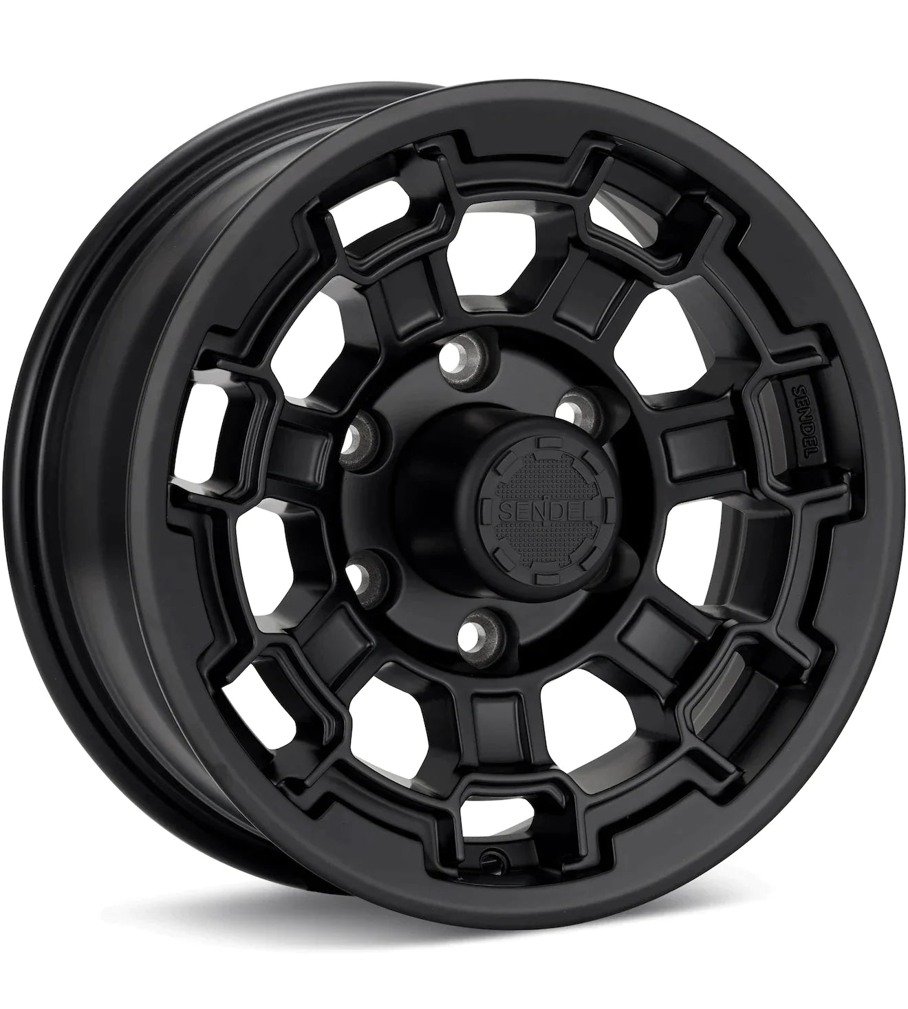 SENDEL TOWABLE T18 MACHINED W/BLACK ACCENT - Gun Hill Tire House (WTW - WHOLESALE TIRES & WHEELS)