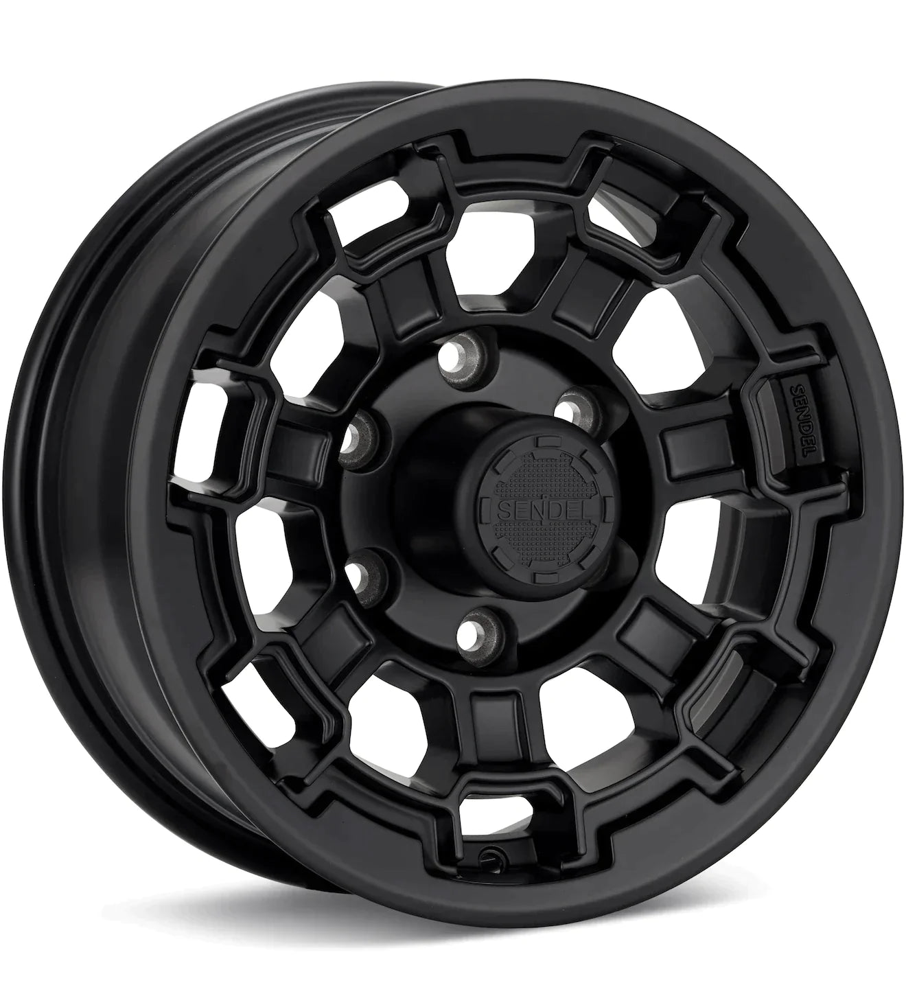 SENDEL TOWABLE T18 MACHINED W/GUNMETAL ACCENT - Gun Hill Tire House (WTW - WHOLESALE TIRES & WHEELS)