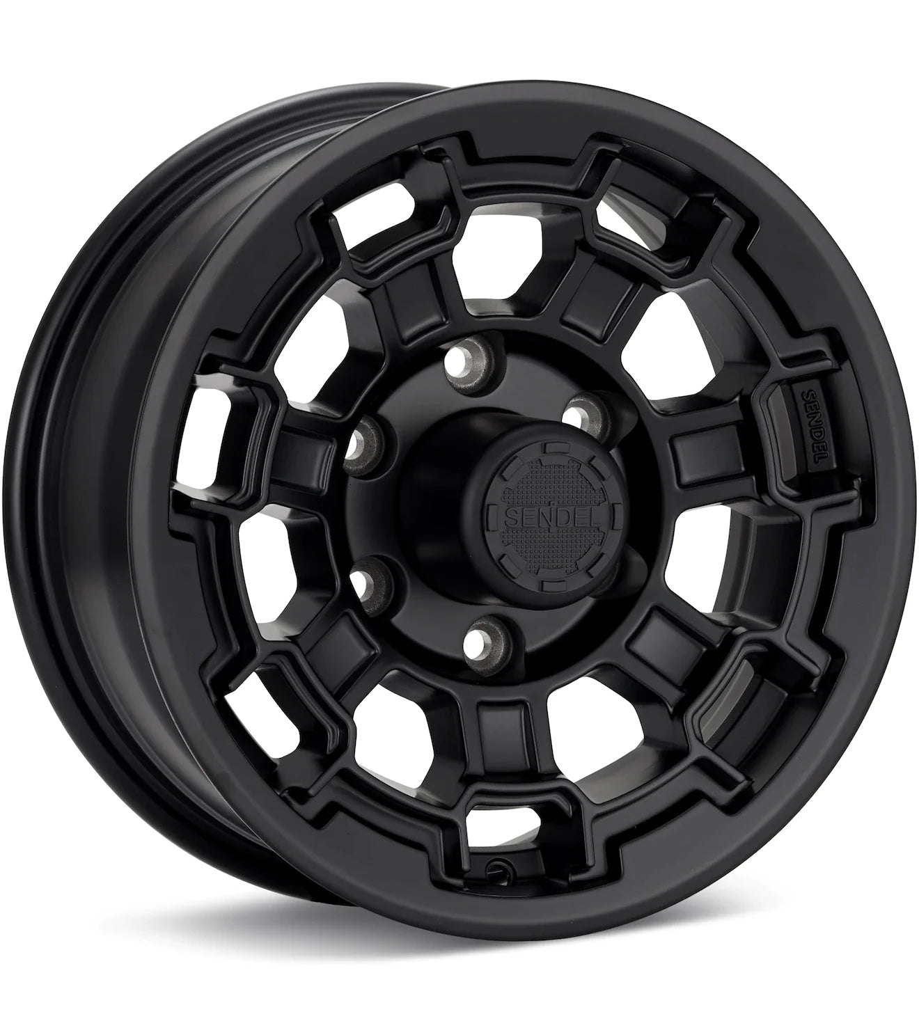SENDEL TOWABLE T18 GLOSS BLACK PAINTED - Gun Hill Tire House (WTW - WHOLESALE TIRES & WHEELS)
